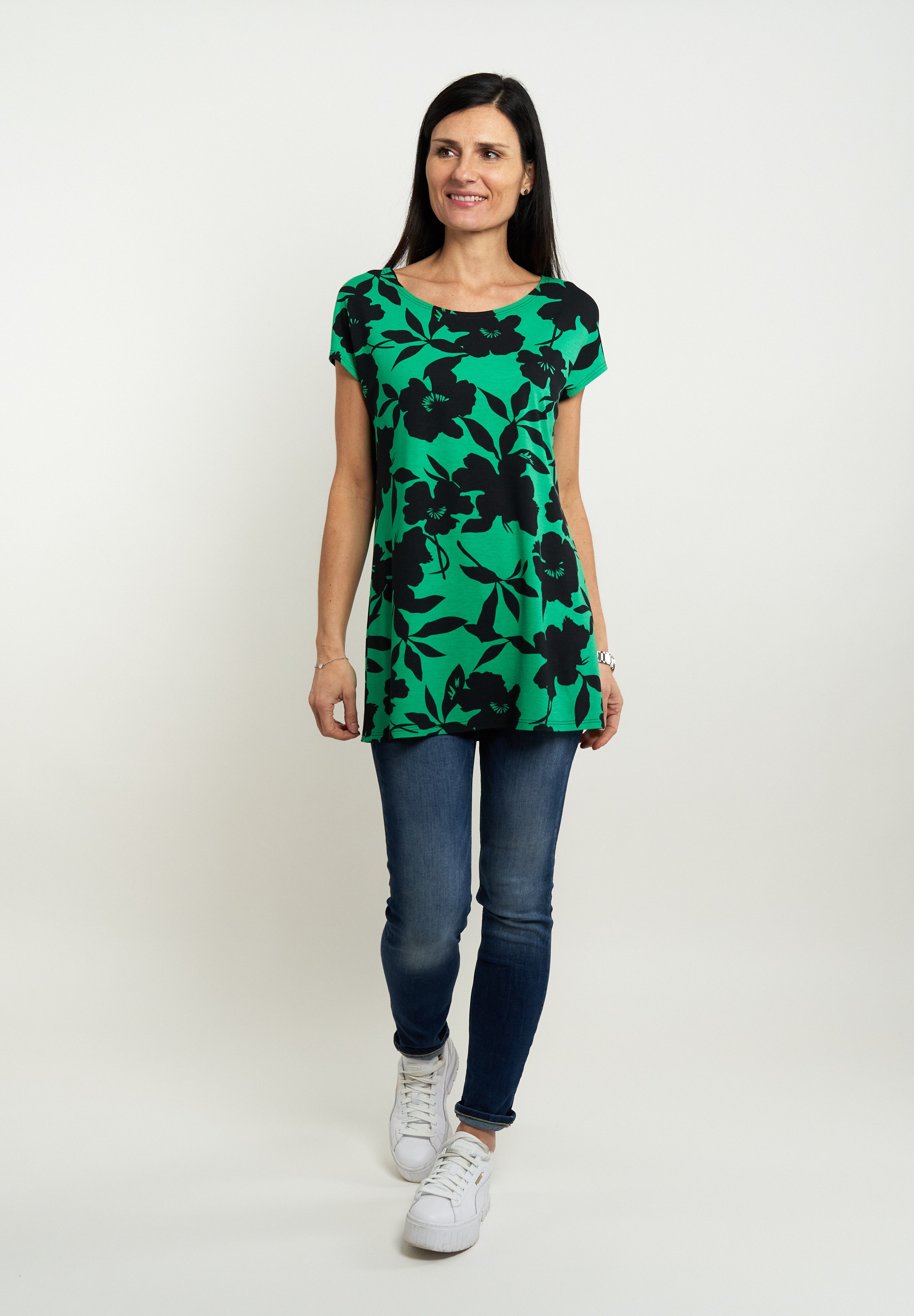 Seidel Moden T-shirt mit All-Over Print, MADE IN GERMANY