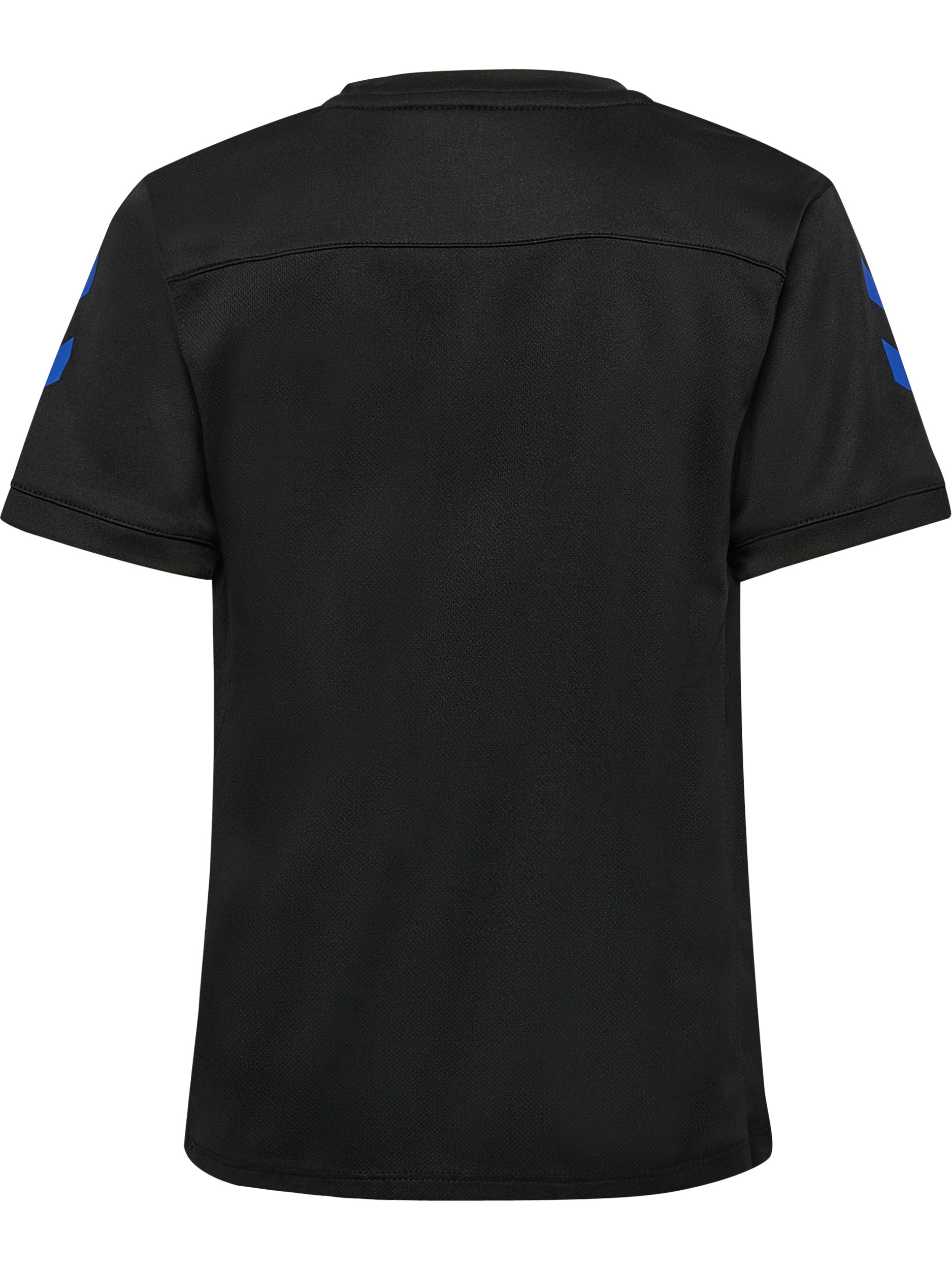 hummel T-Shirt & Shorts »HMLBLAZE CLUB 26 POLY SET KIDS« 2 mit Seitentaschen, mit gedrucktem Logo am Bein