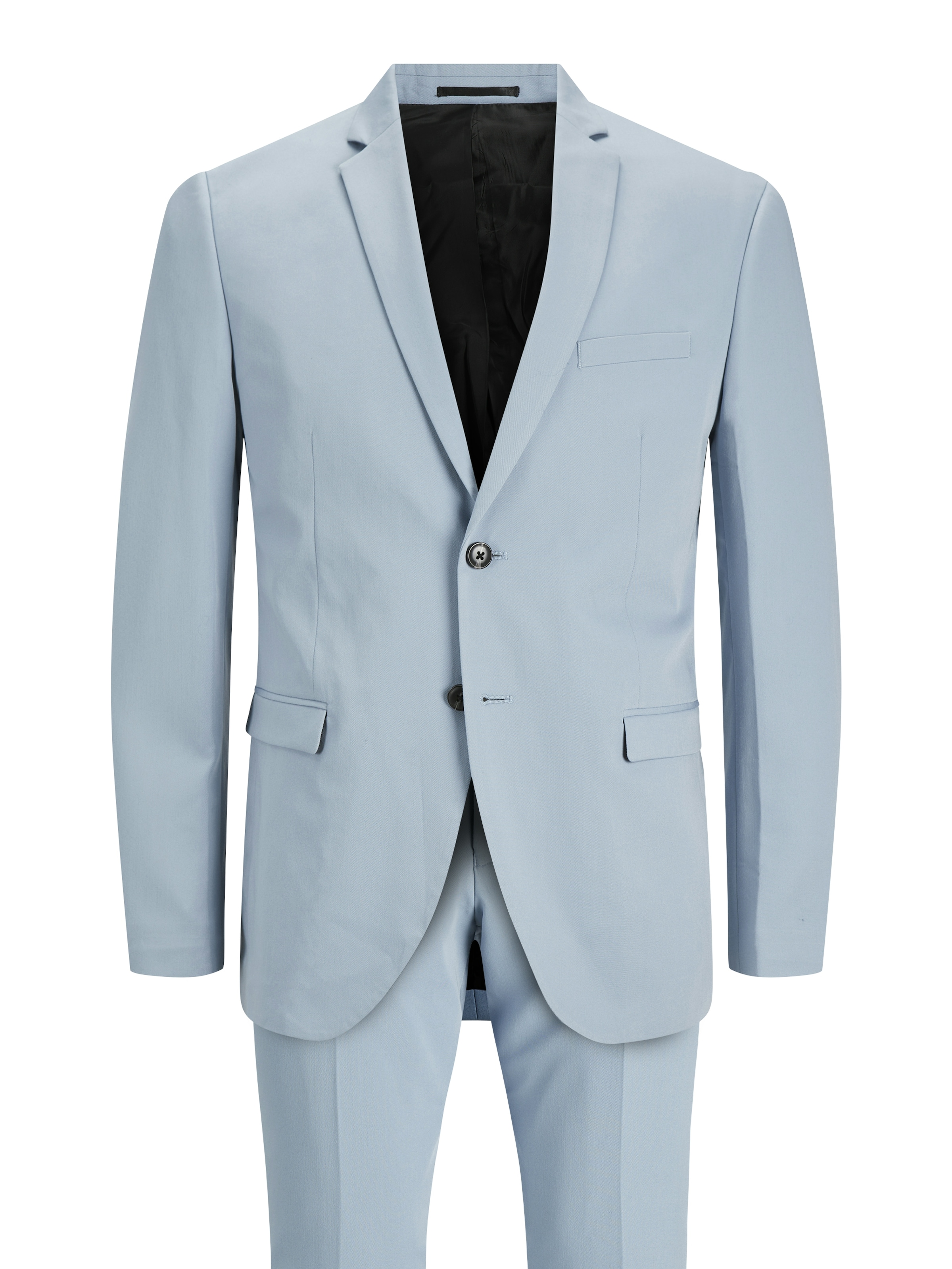 Jack & Jones Anzug »JPRFRANCO  Extra schmal, pflegeleicht, stilvoll mit fallendem Revers« slim fit Materialmix, slim fit
