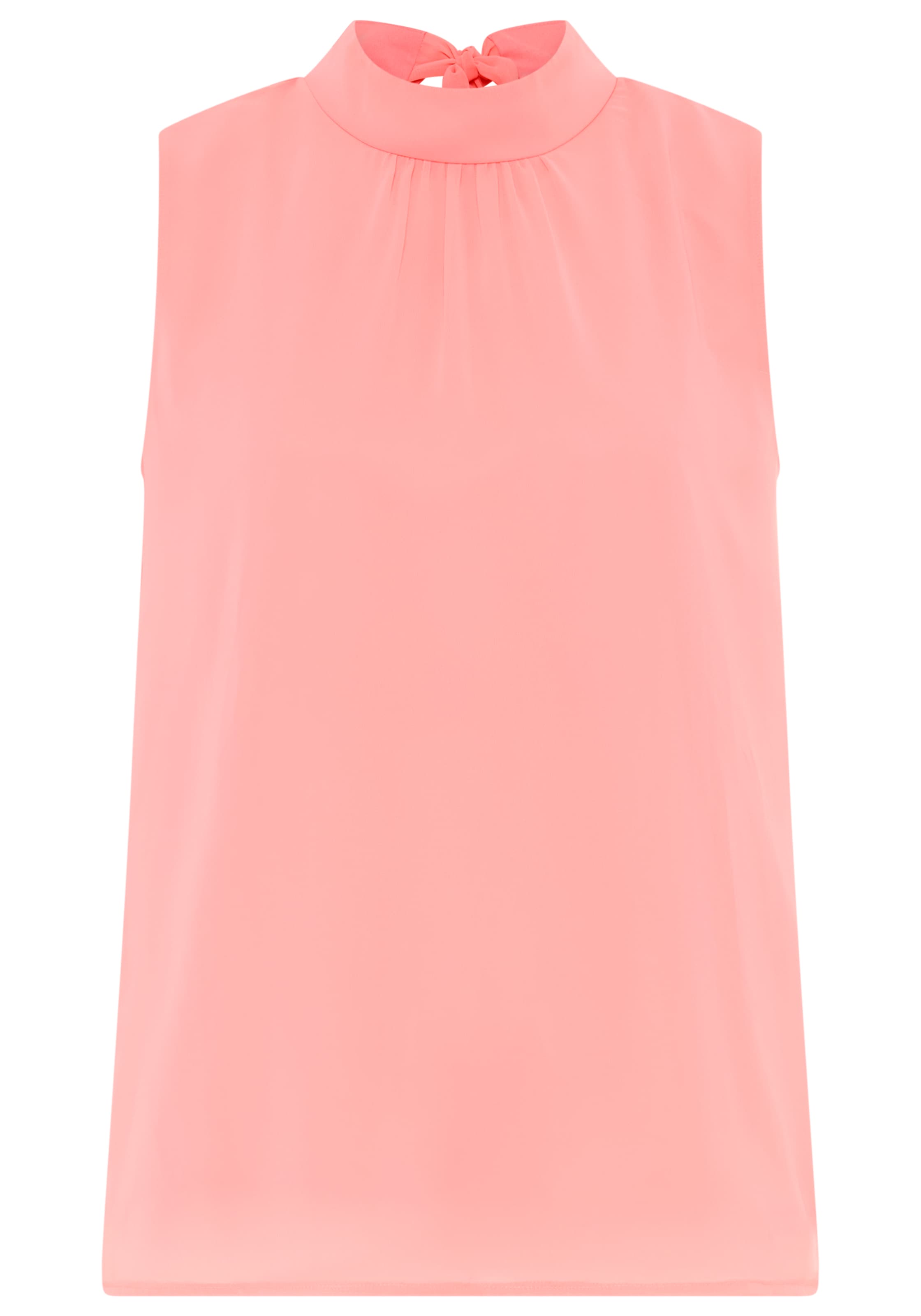 Laura Scott Blouse en mousseline hoch geschlossener Ausschnitt mit Schleifen-Detail