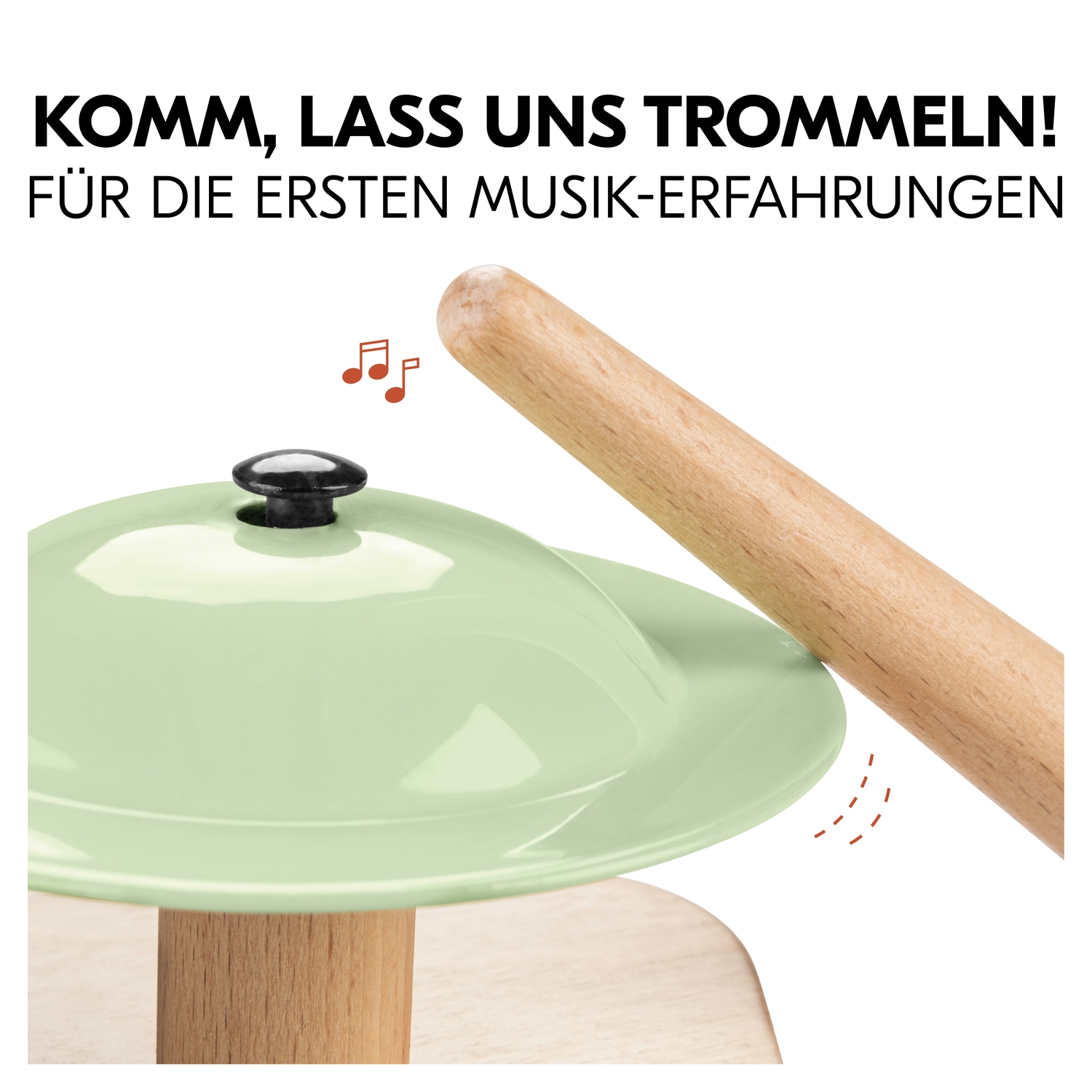 Hauck Jouet instrument de musique »Play Drums S, hauck Animals« für Hauck Play Tray; FSC® - schützt Wald