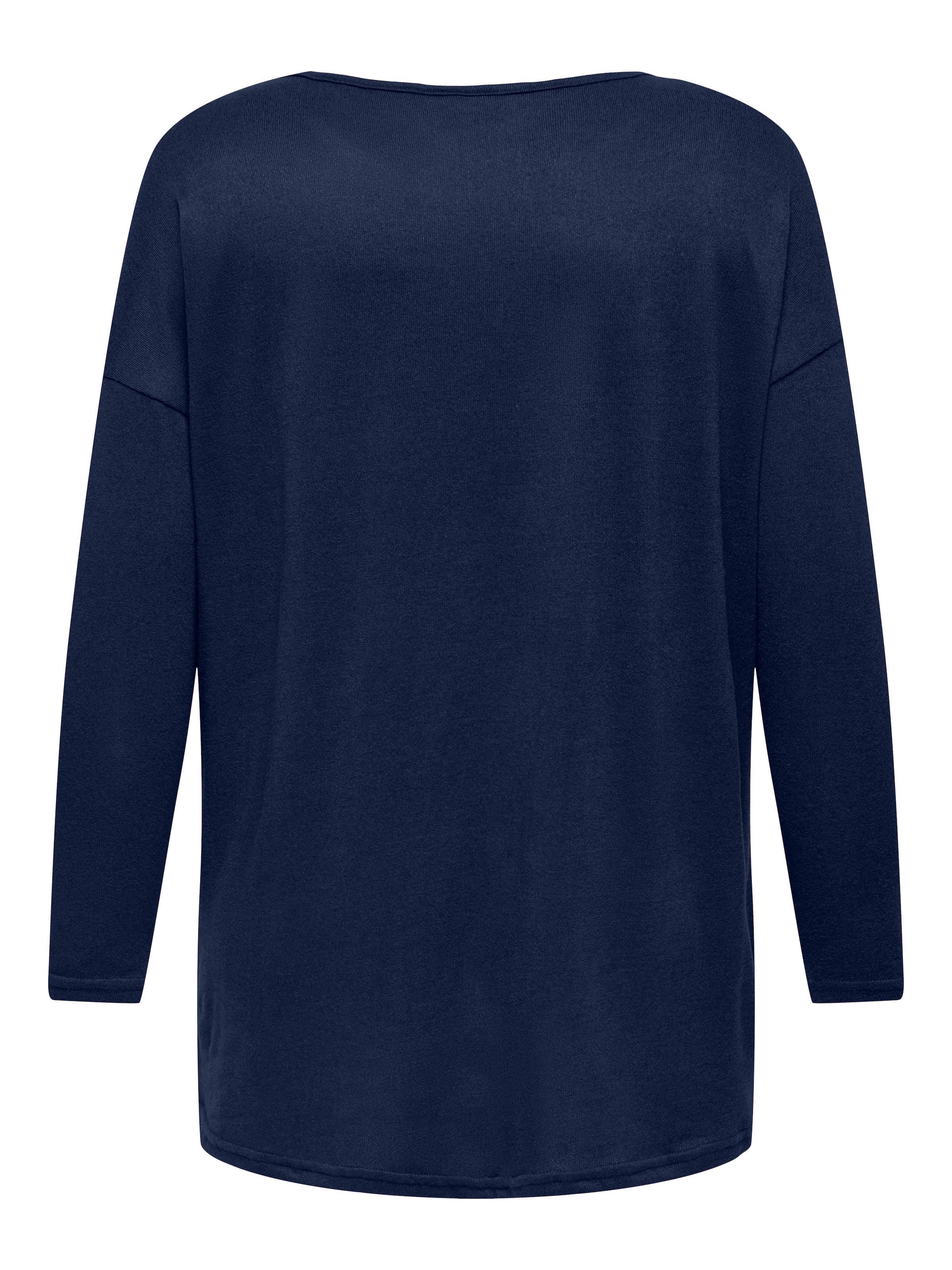 ONLY CARMAKOMA T-shirt long »CARALBA LS LONG TOP JRS« mit Glitzernieten