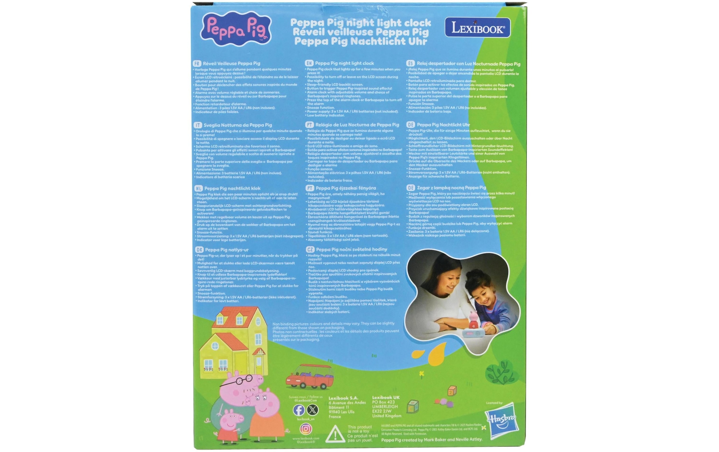 Lexibook® Réveil pour enfants »Peppa Pig Kinder-Wecker«