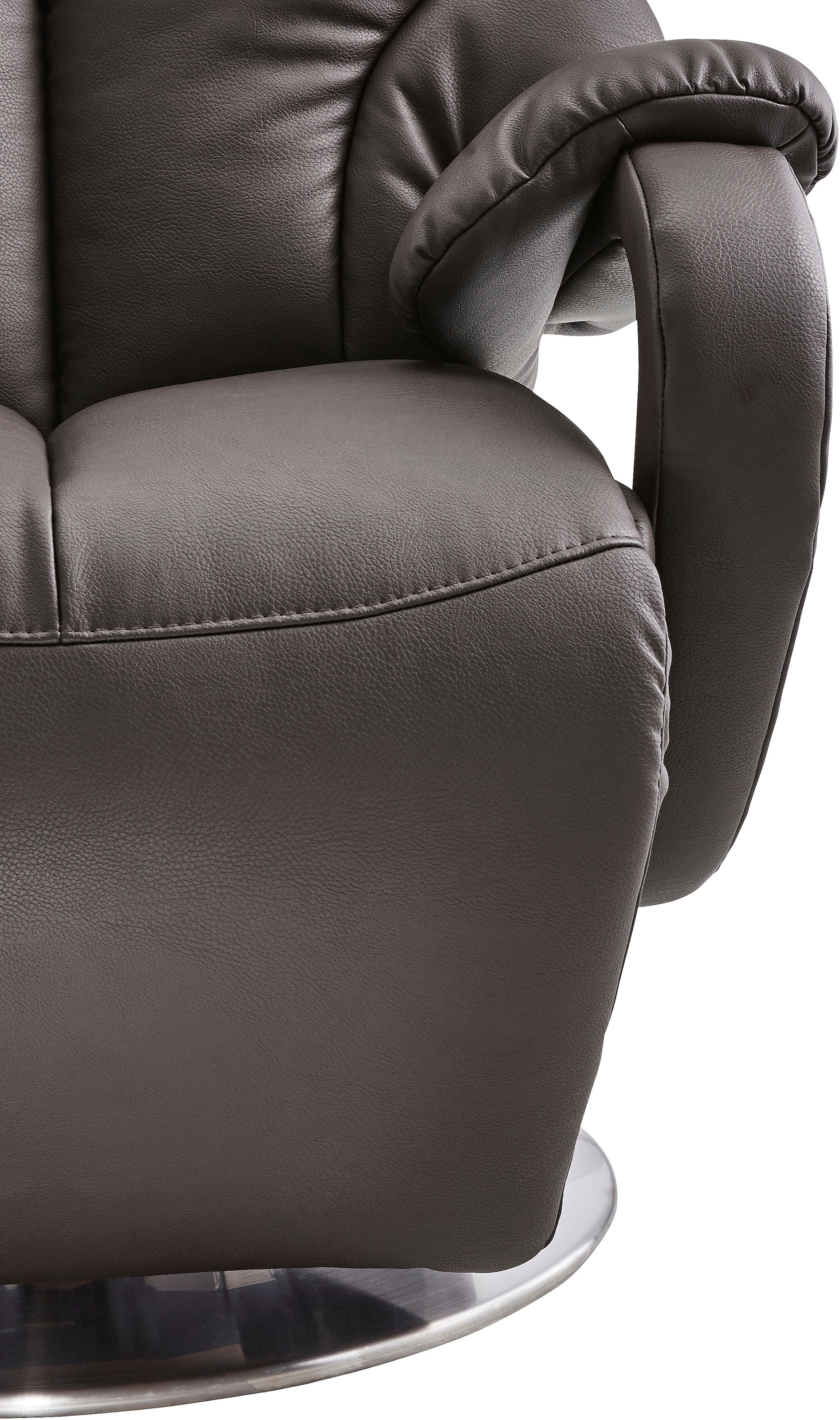 sit&more Fauteuil TV »Invito mit Kopfteilverstellung & Drehfunktion, weitere Funktionen« en taille M, au choix avec moteur et aide au lever