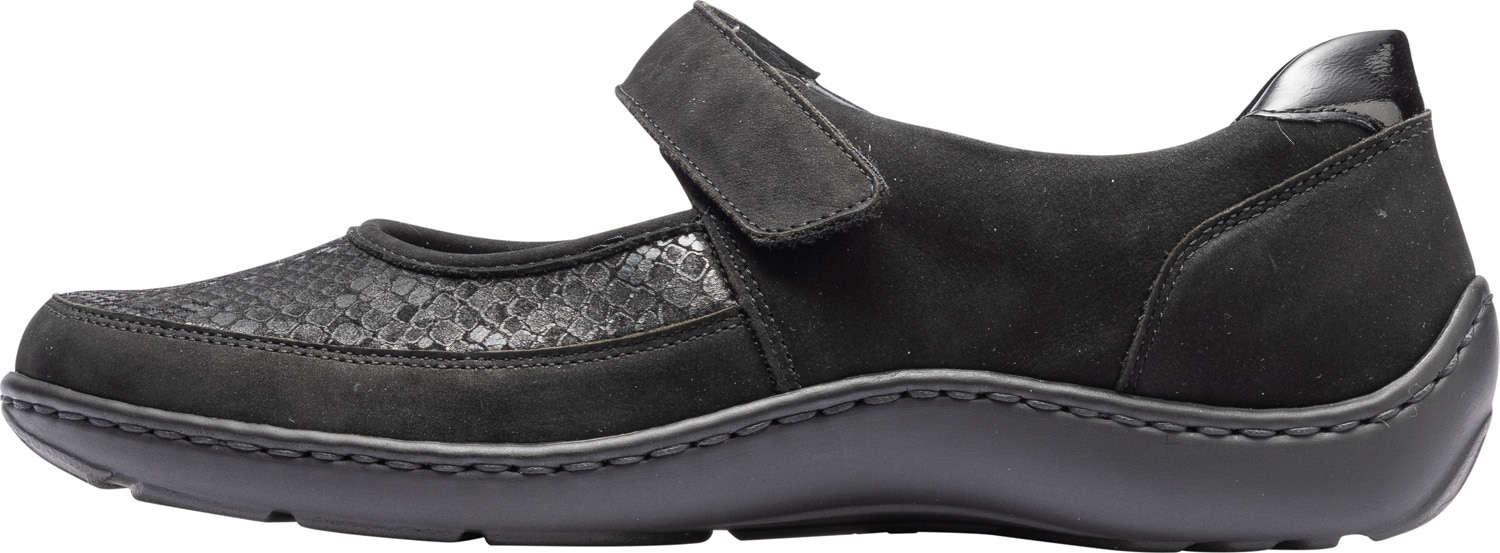 Waldläufer Riemchenballerina »HENNI«  , Halbschuh, Komfortschuh, Klettschuh in Weite H (= sehr weit)