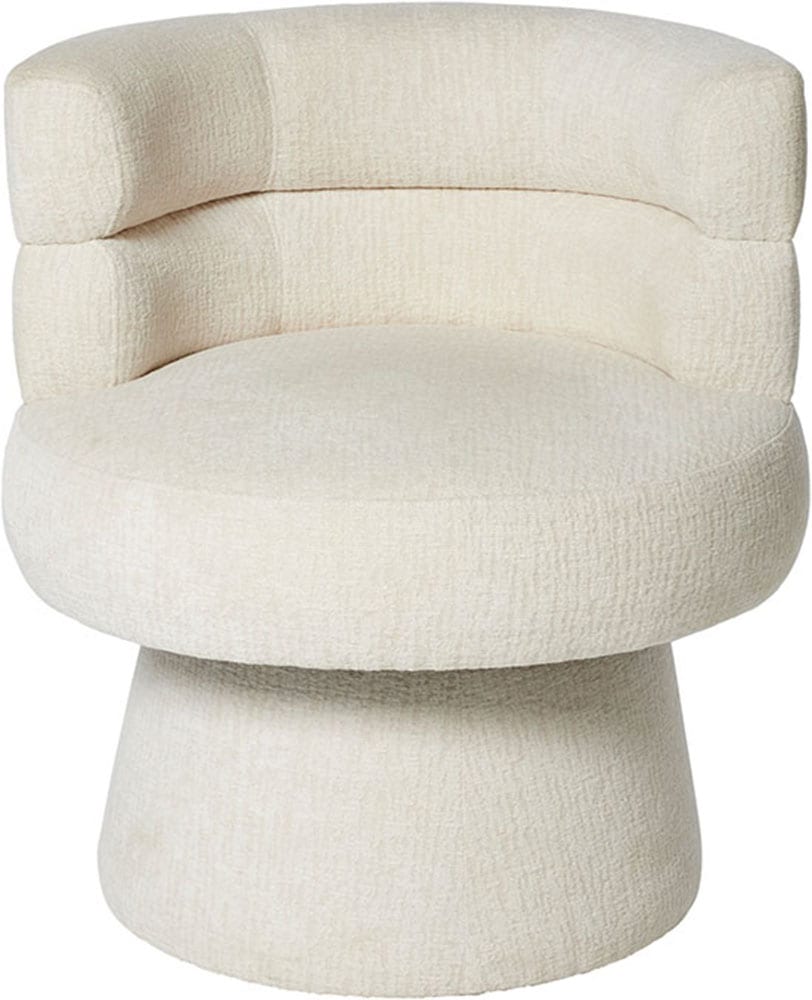 Jahnke Drehstuhl »STUDIO TWIST« () Sessel, Drehstuhl, 360° drehbar, Boucle-Stoff, bis 120 kg belastbar