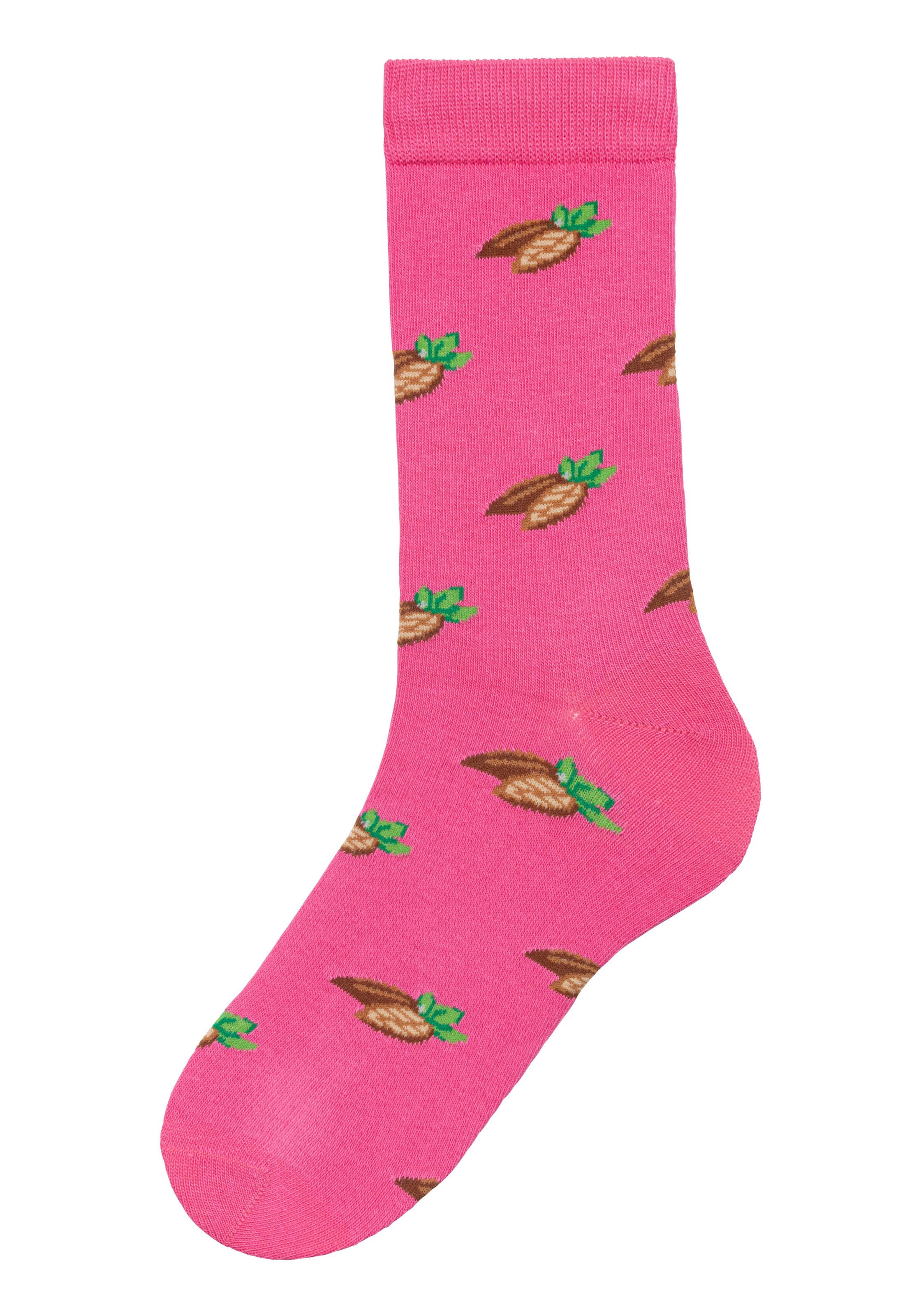 John Devin Socken Packung, 2 Paar tlg. mit bunten eingestrickten Motiven