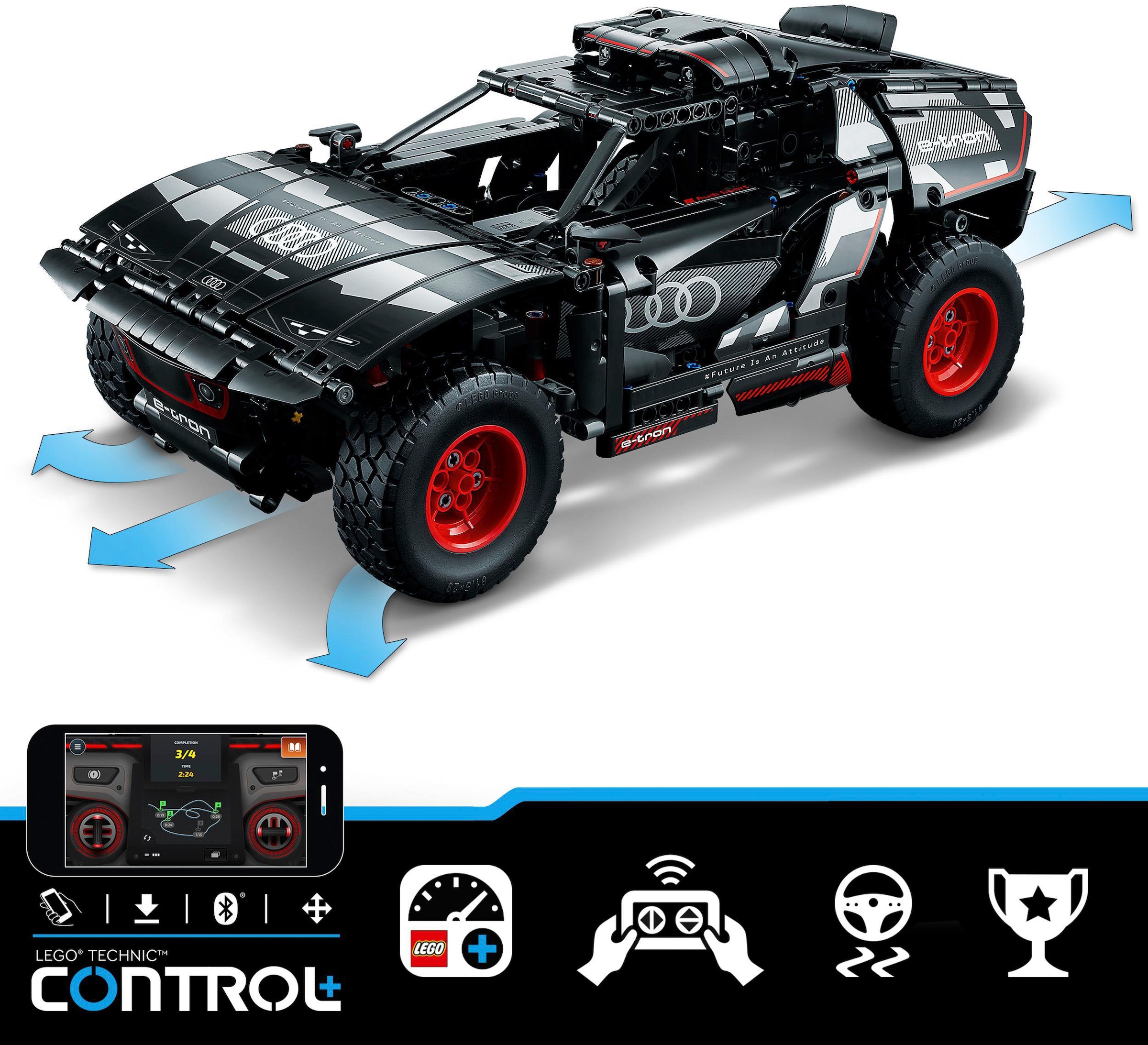 LEGO® Konstruktionsspielsteine »Audi RS Q e-tron (42160), LEGO® Technic« Made in Europe