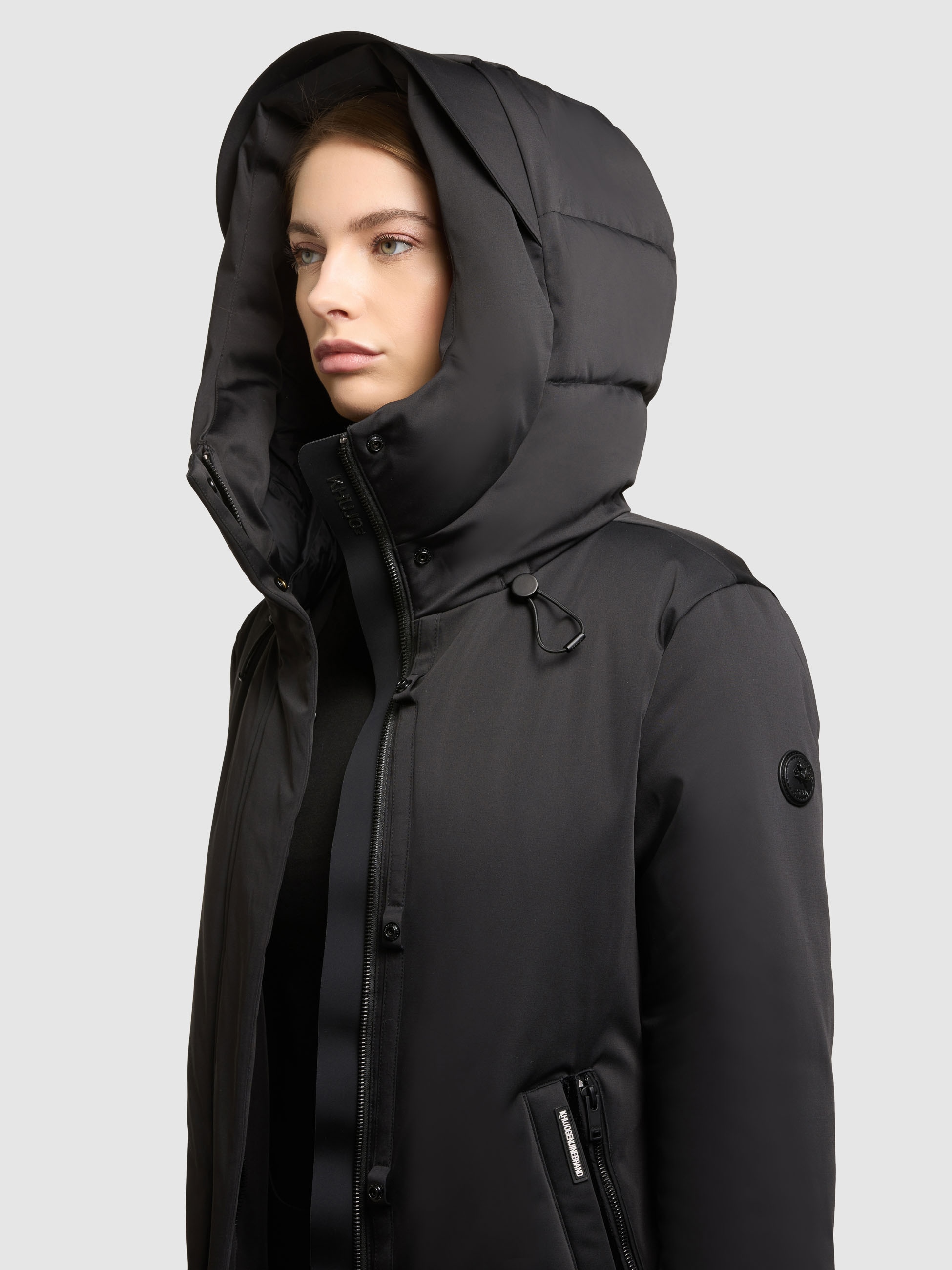 khujo Manteau d'hiver »HICKLE« abnehmbare Rucksackträger in der Innenseite