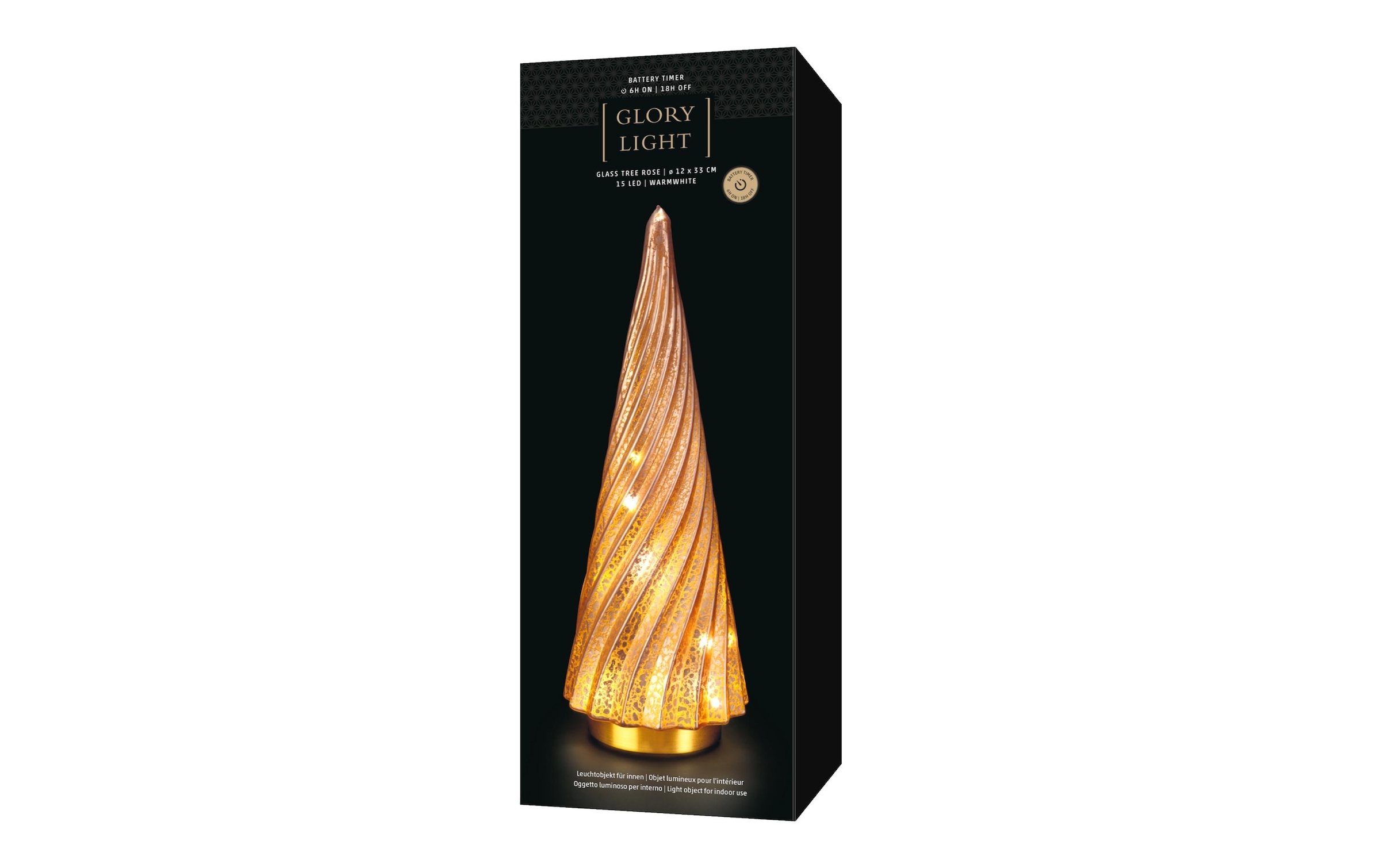 STT Figurine décorative LED »tree rose, 33«