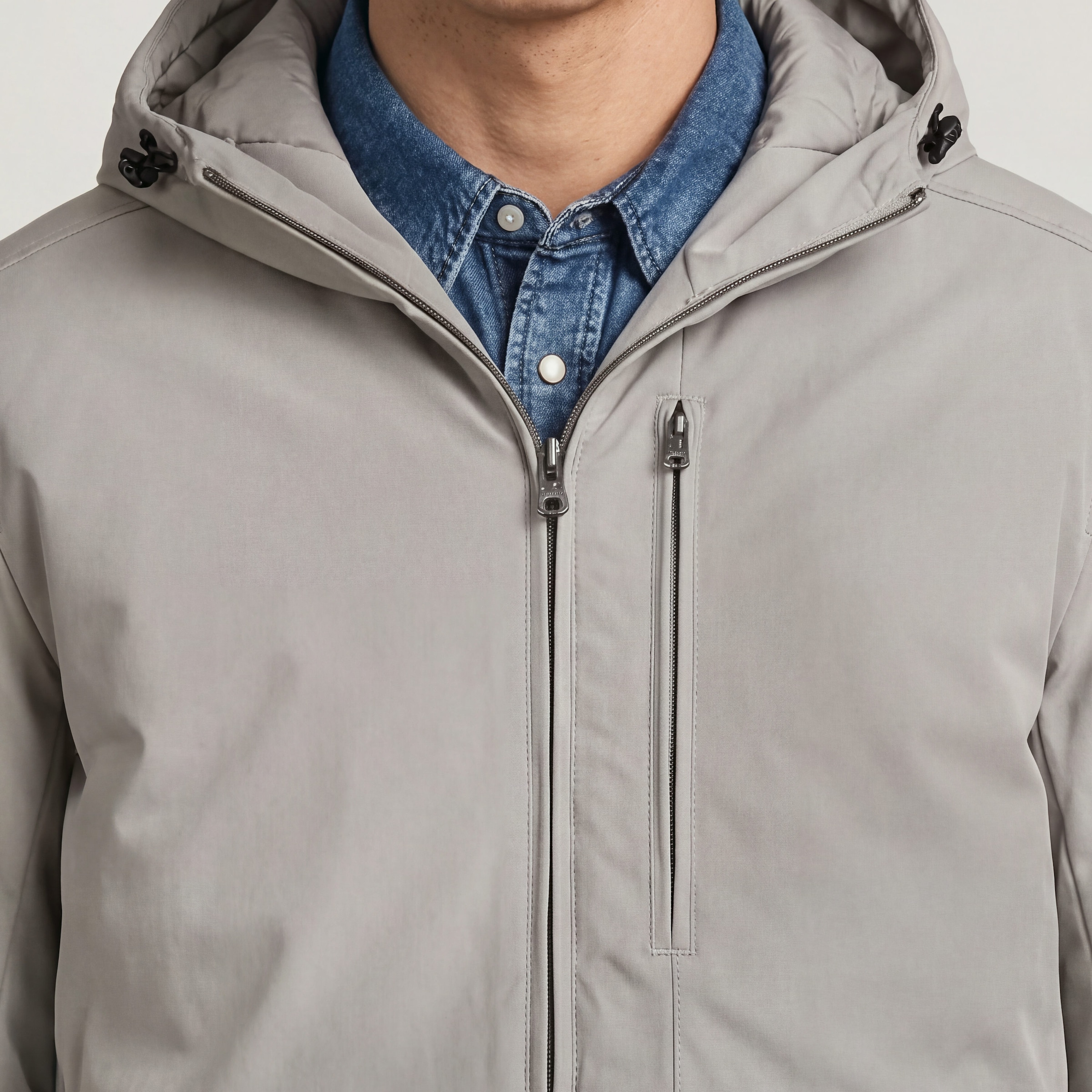 G-STAR Veste d'extérieur »Clean foundation hdd jacket« avec capuche mit Kapuze, gefüttert