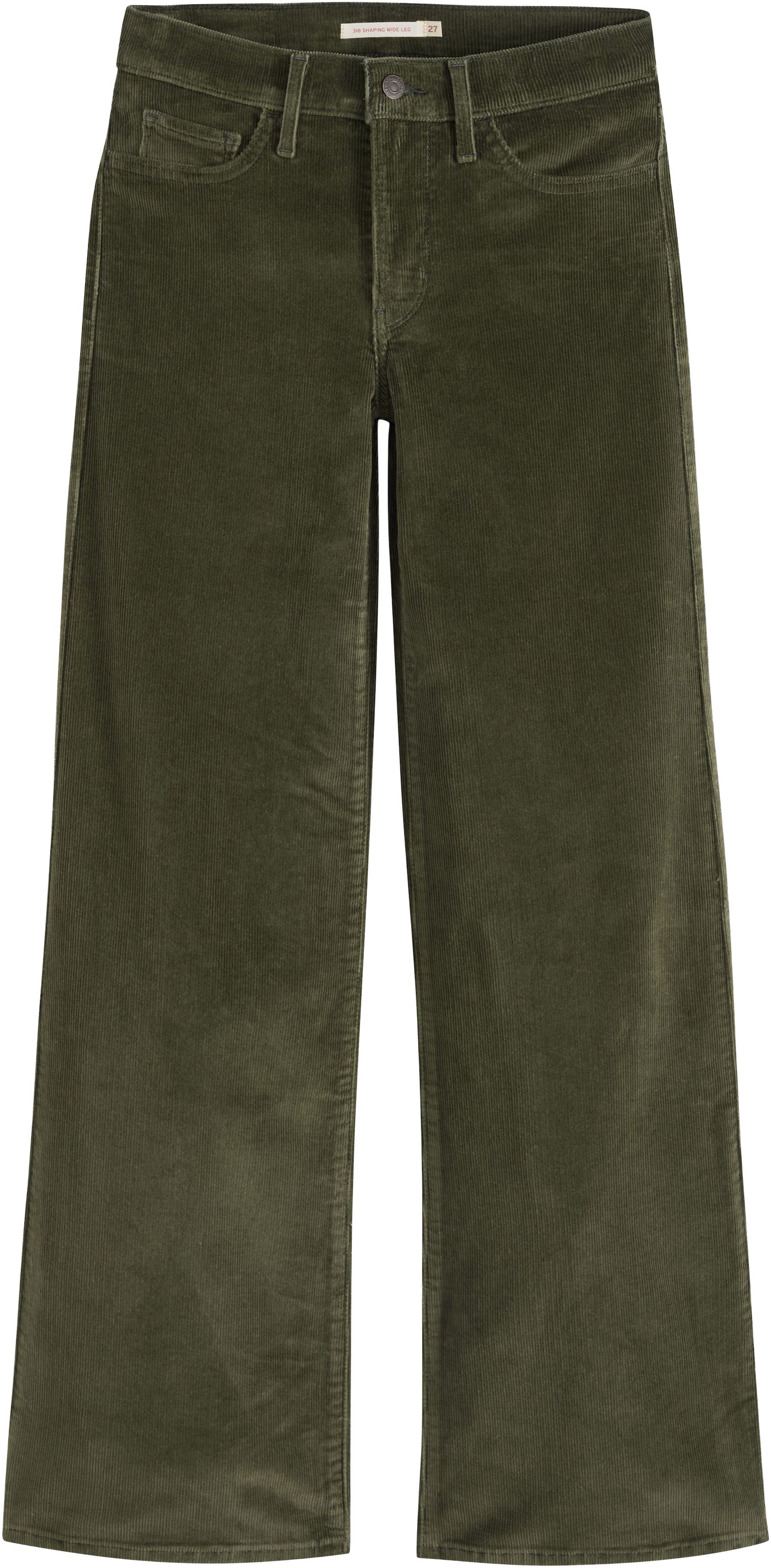 Levi's® Pantalon en velours côtelé »318 SHAPING WIDE LEG«  avec jambe large - coupe wide leg