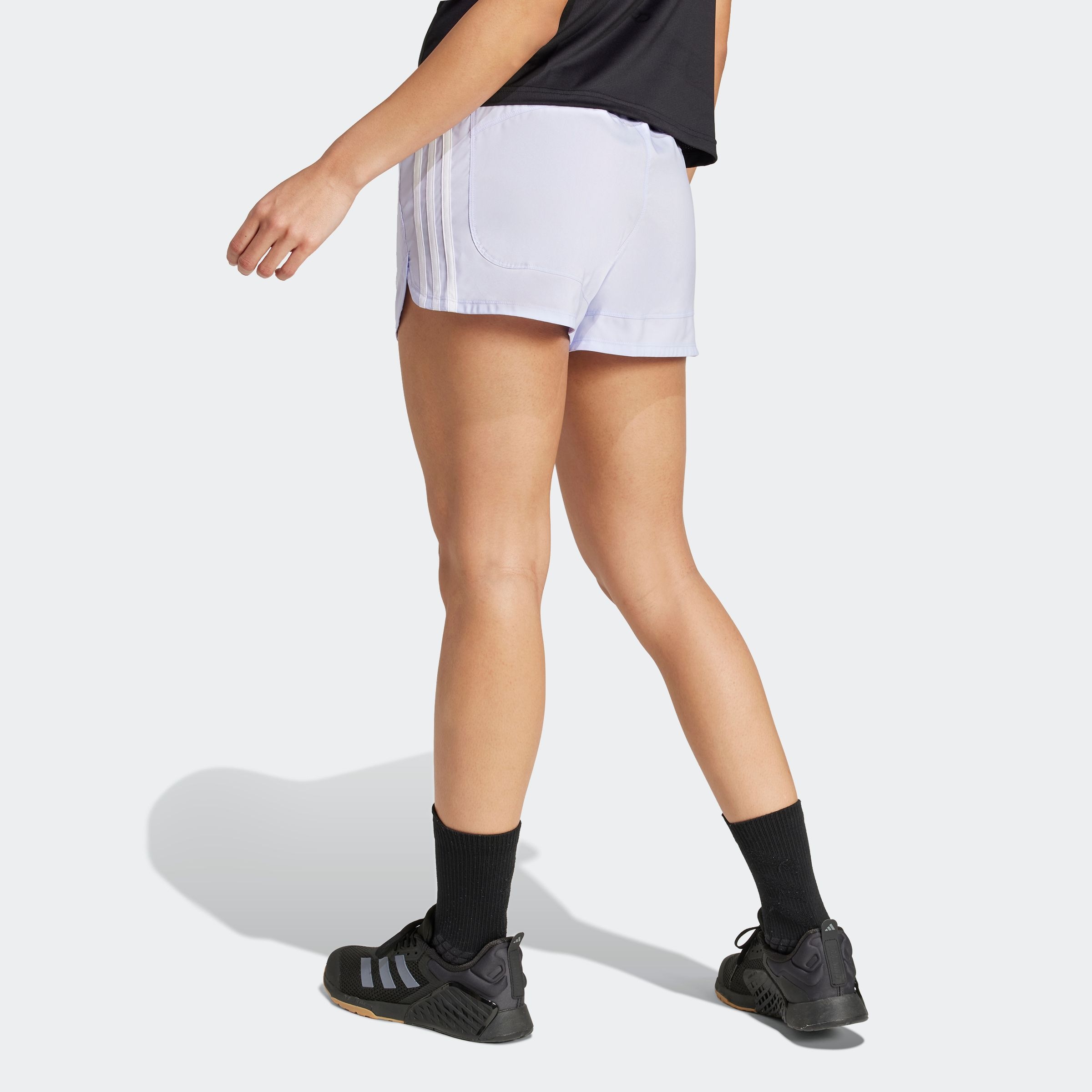 adidas Performance Short »PACER WVN HIGH«  Woven Trainingsshorts mit hohem Bund