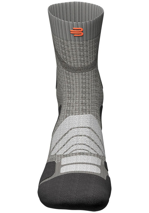 Bauerfeind Chaussettes de sport »Outdoor Merino Mid Cut Socks, Women« avec une forte teneur en laine mérinos, respirant, chaud