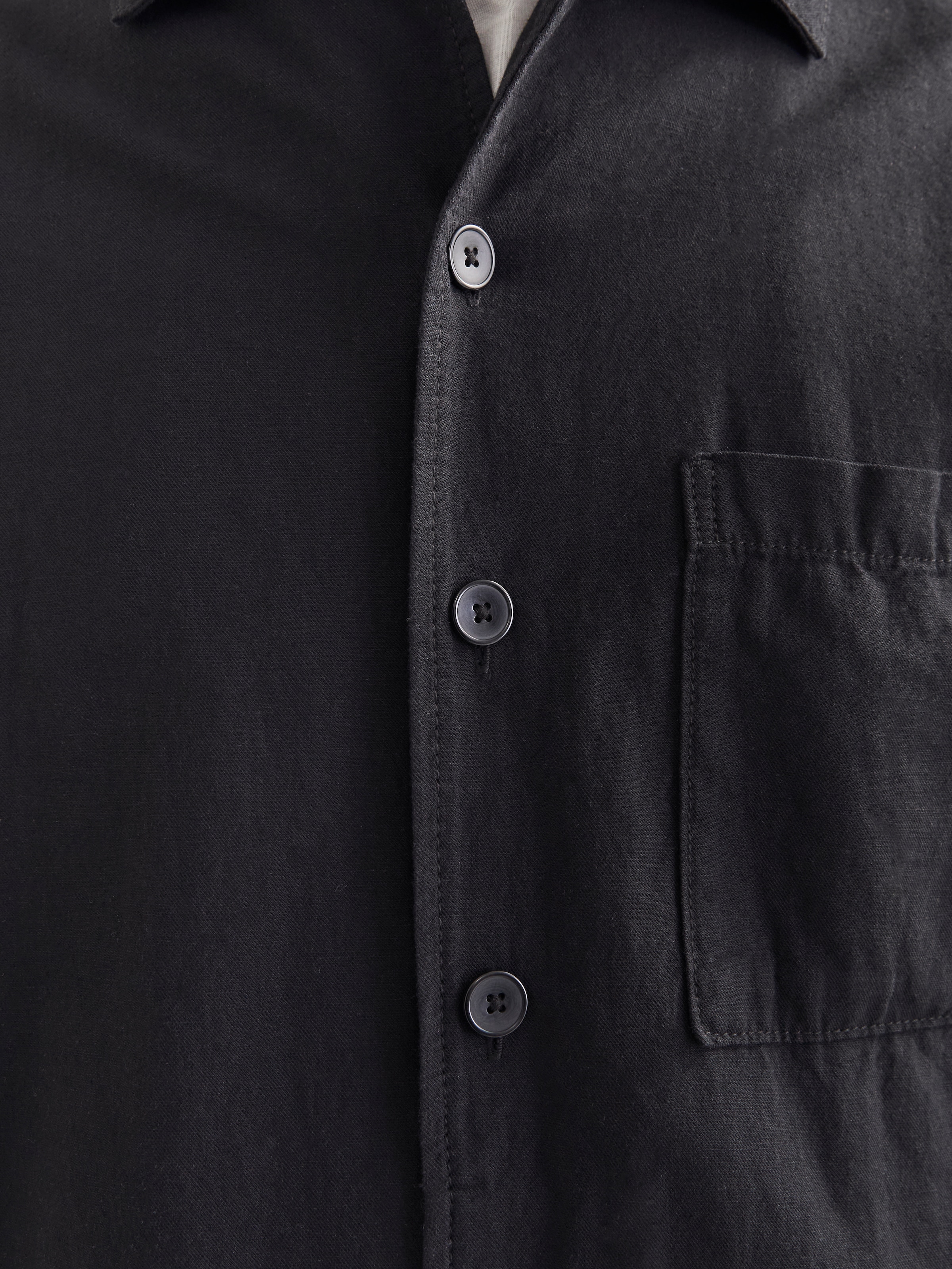 Jack & Jones Langarmhemd »JJEURBAN EDGE OVERSHIRT LS SN«, mit Hemdkragen