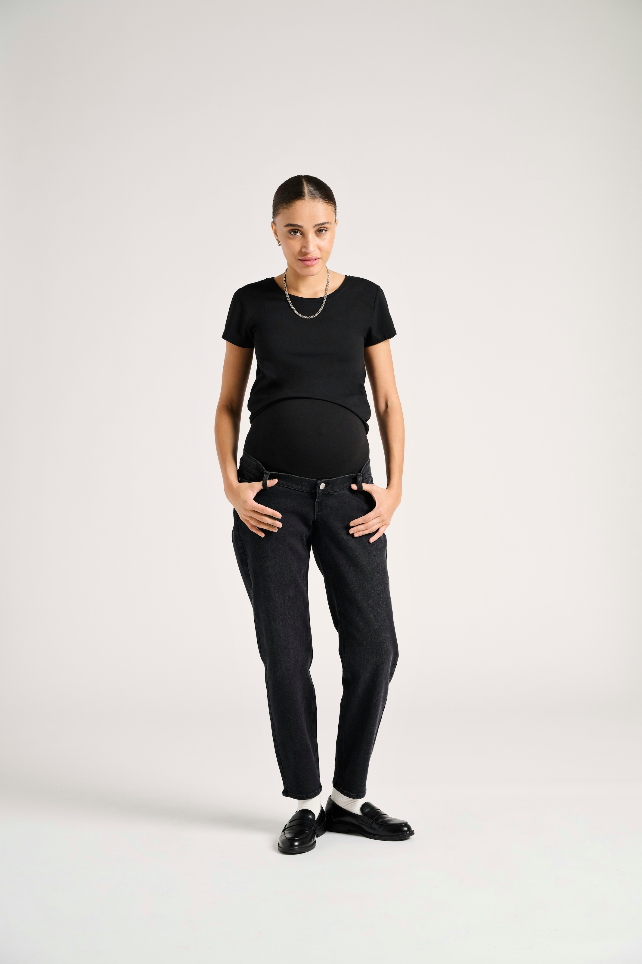 ONLY MATERNITY T-shirt de grossesse »OLMLOVELY S/S ONECK TOP 2PACK JRS NOOS« Packung, 2 cuis