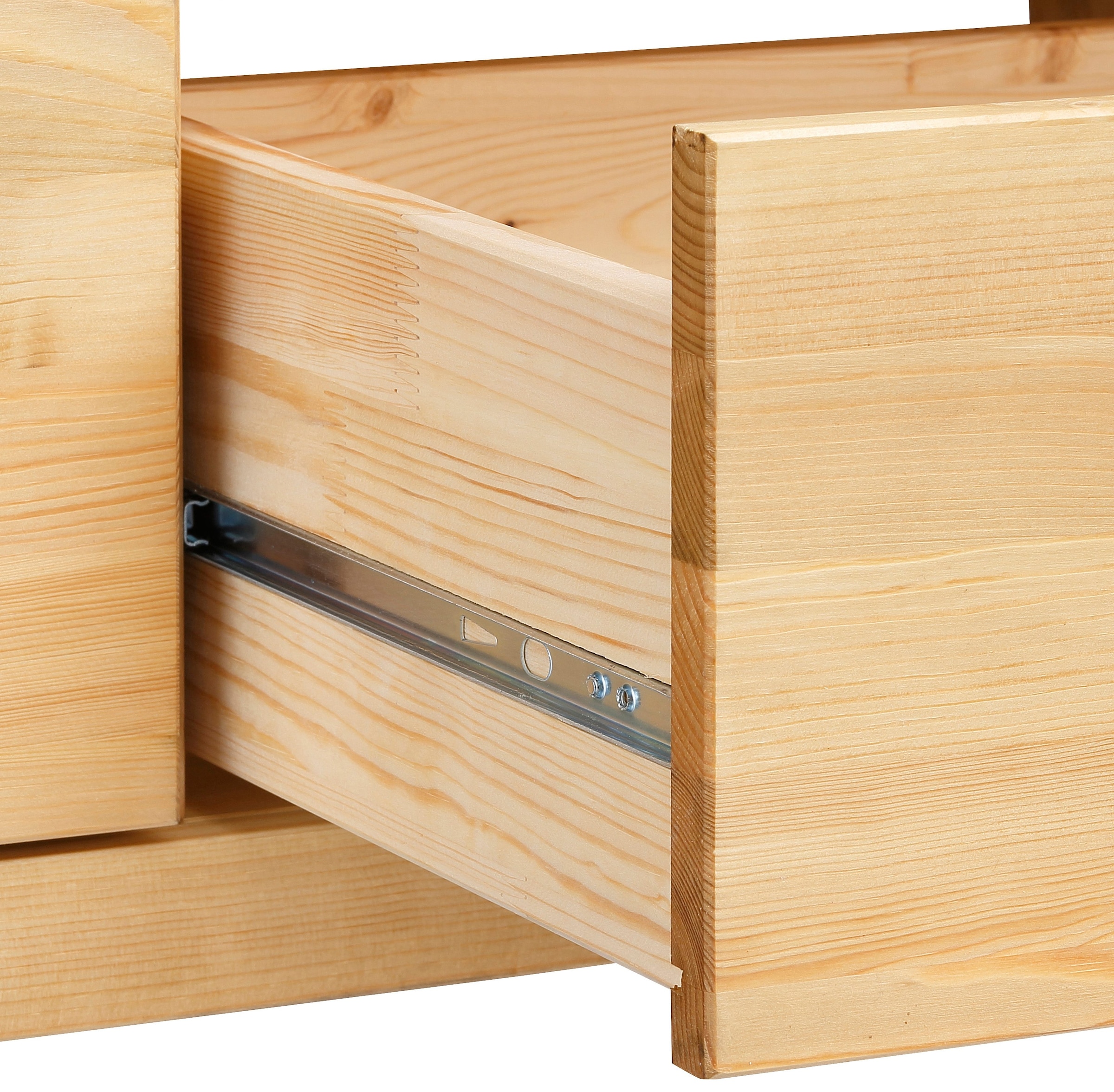 GOODproduct TV-Board »Gotland« Breite 147 cm, mit Schubladen und offenen Fächern, Massivholz, FSC®