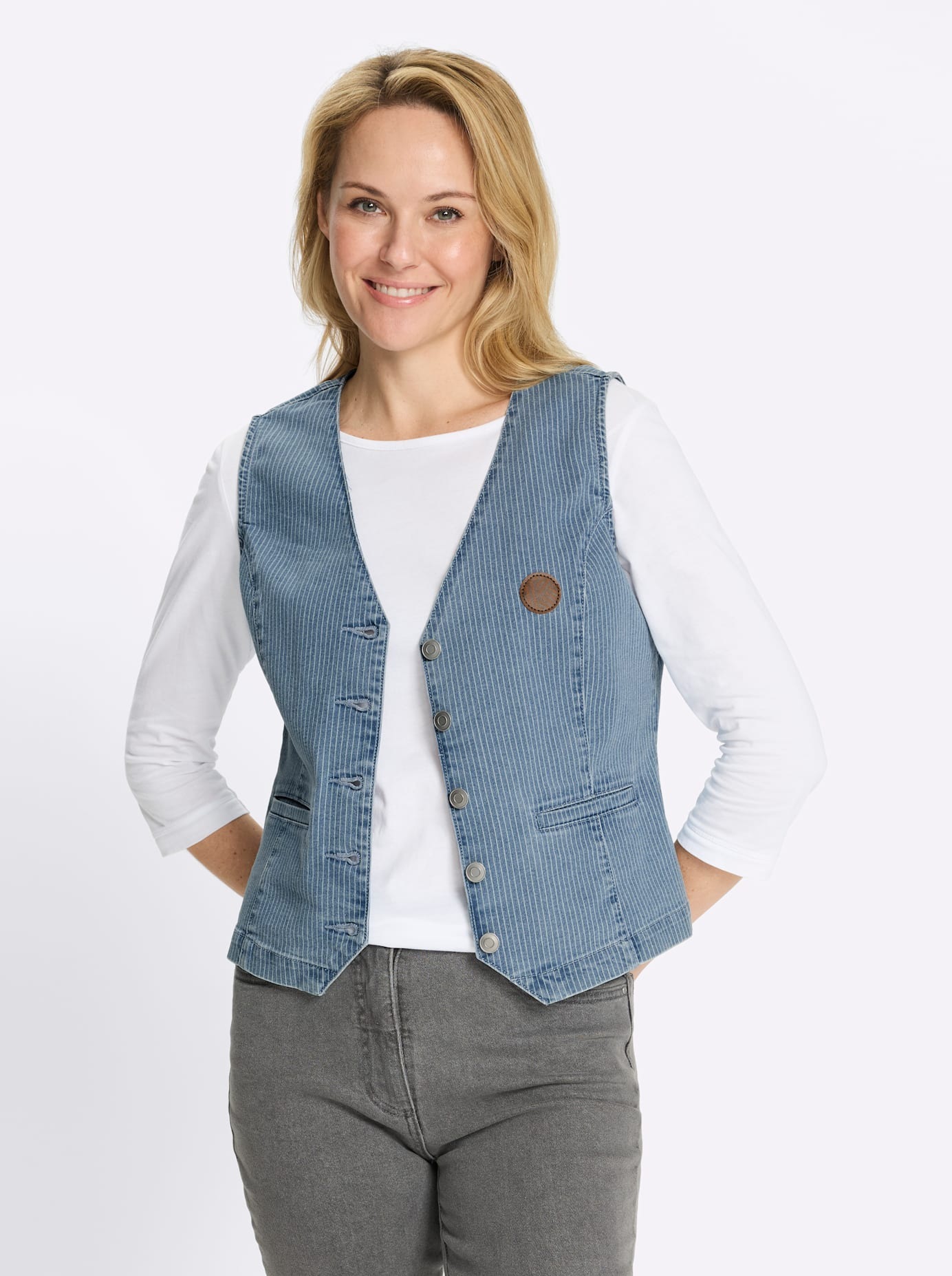 Classic Basics Gilet en jean
