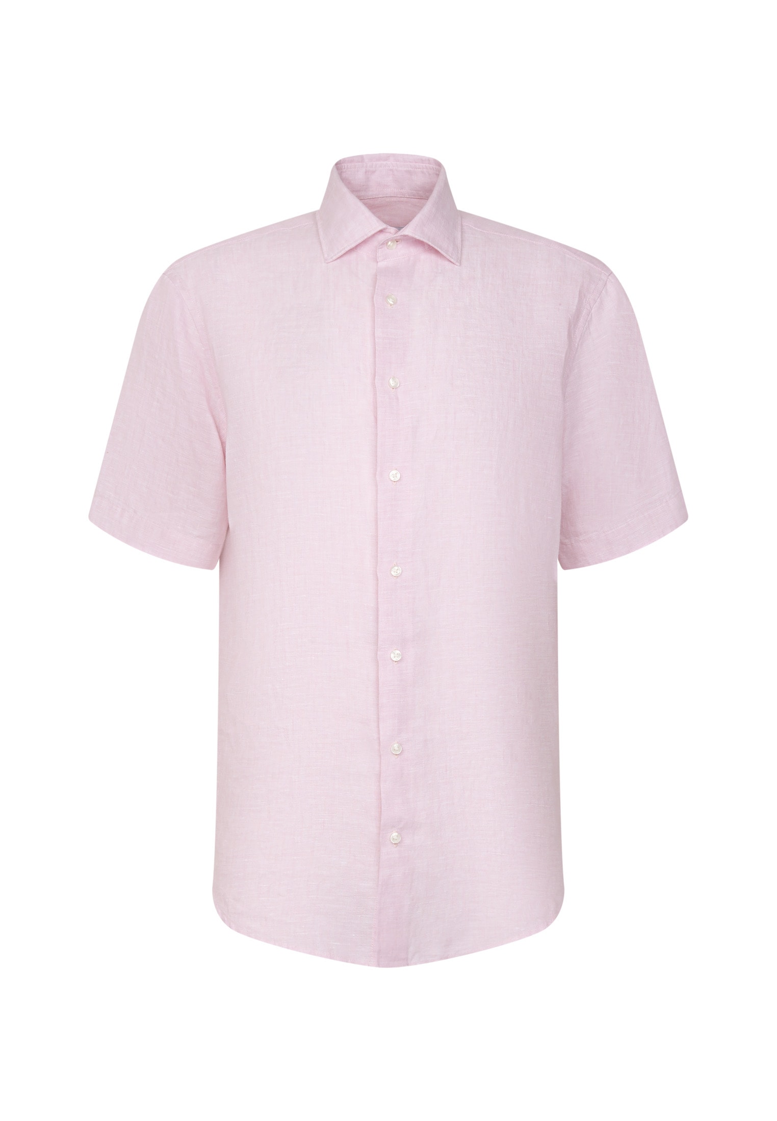 seidensticker Chemise en lin »Schwarze Rose« col Kent 1/2 Regular uni