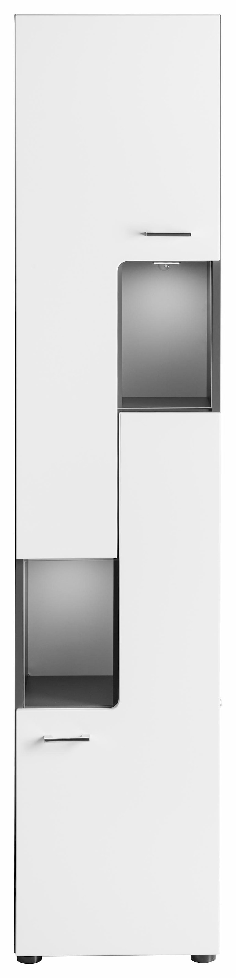 welltime Hochschrank »Tias« Hochschrank mit 4 Einlegeböden - (B/T/H) 40/30/182 cm