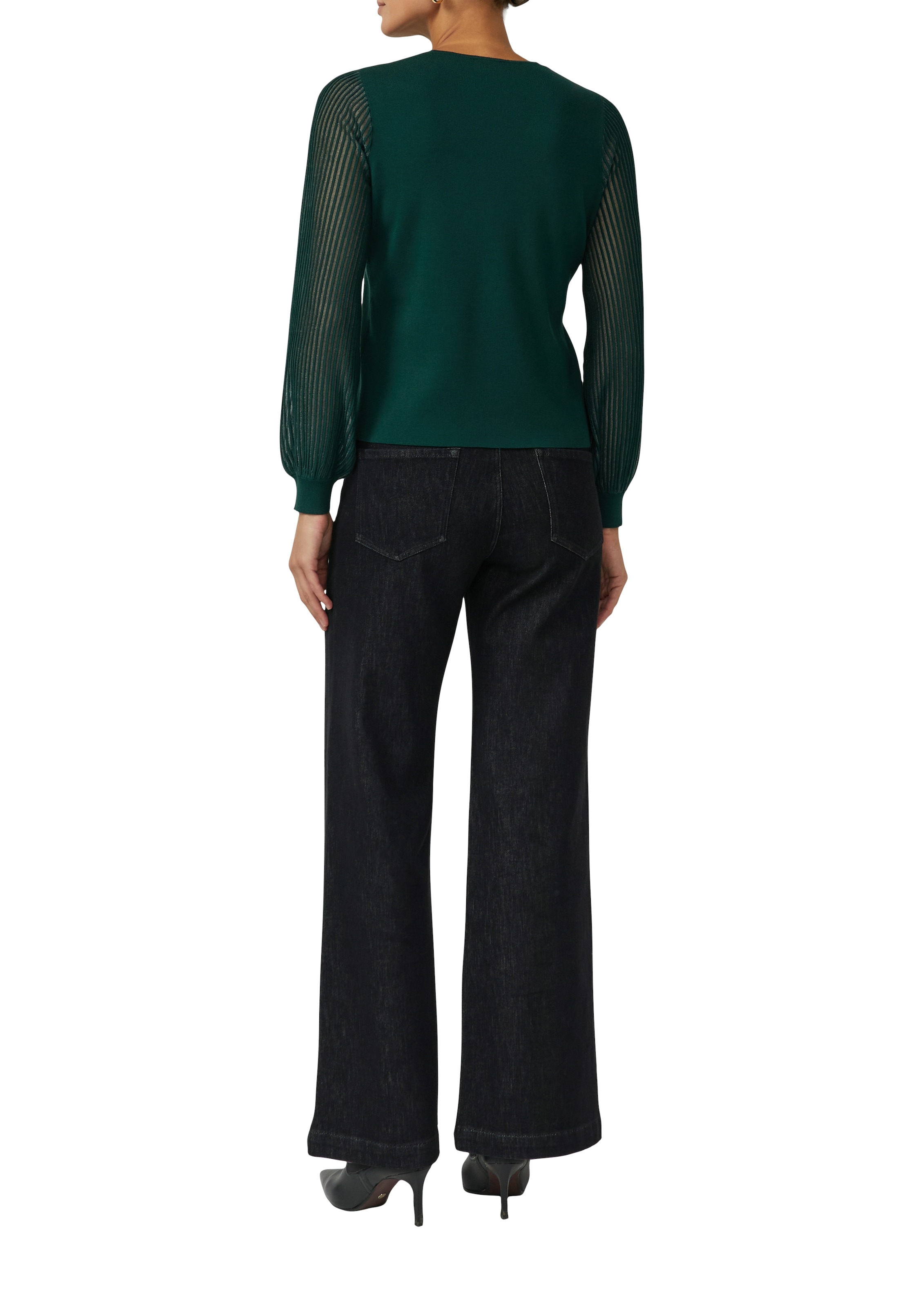 s.Oliver BLACK LABEL Pull en tricot mit V-Ausschnitt