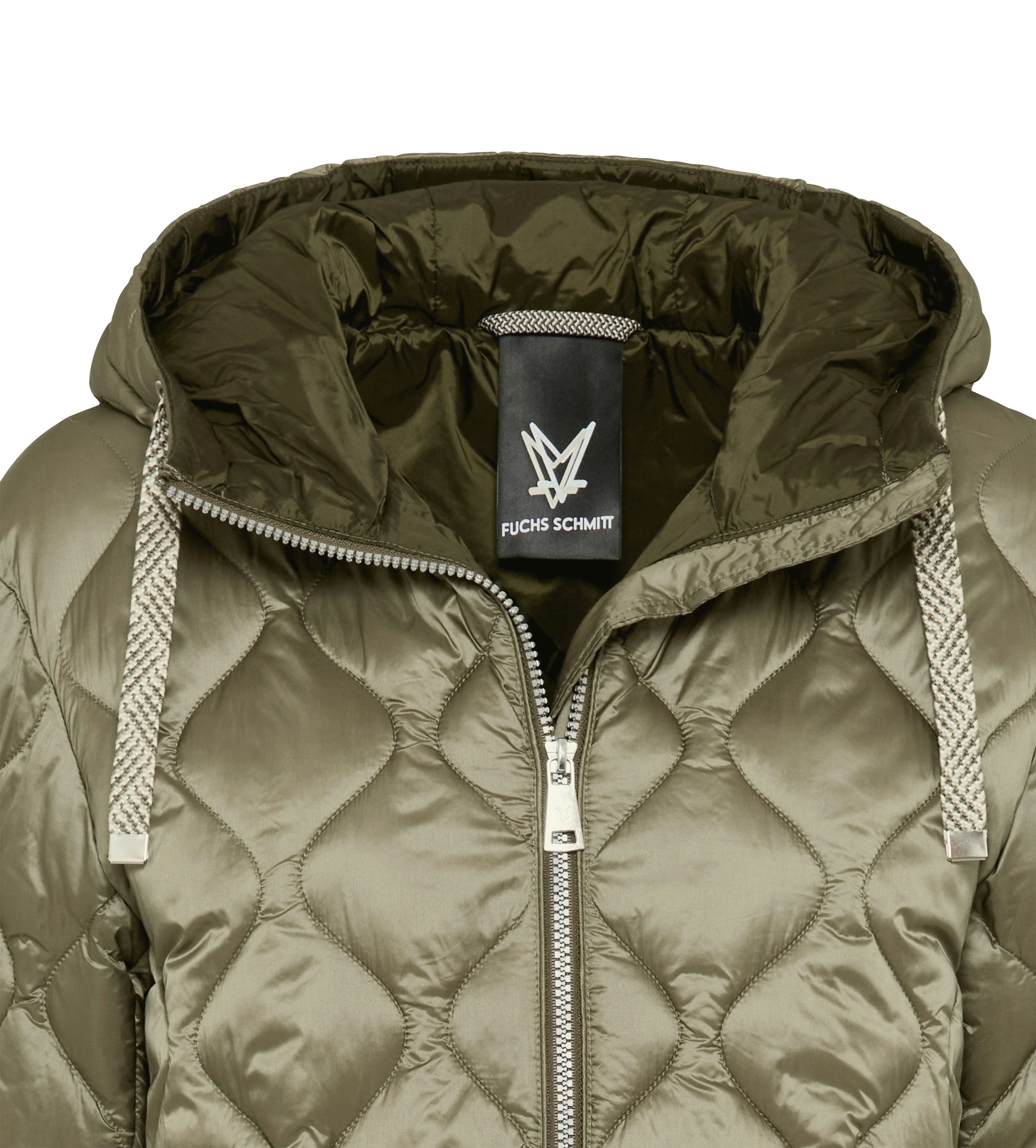 Fuchs Schmitt Steppjacke »Steppjacke« mit Kapuze mit Rautensteppung