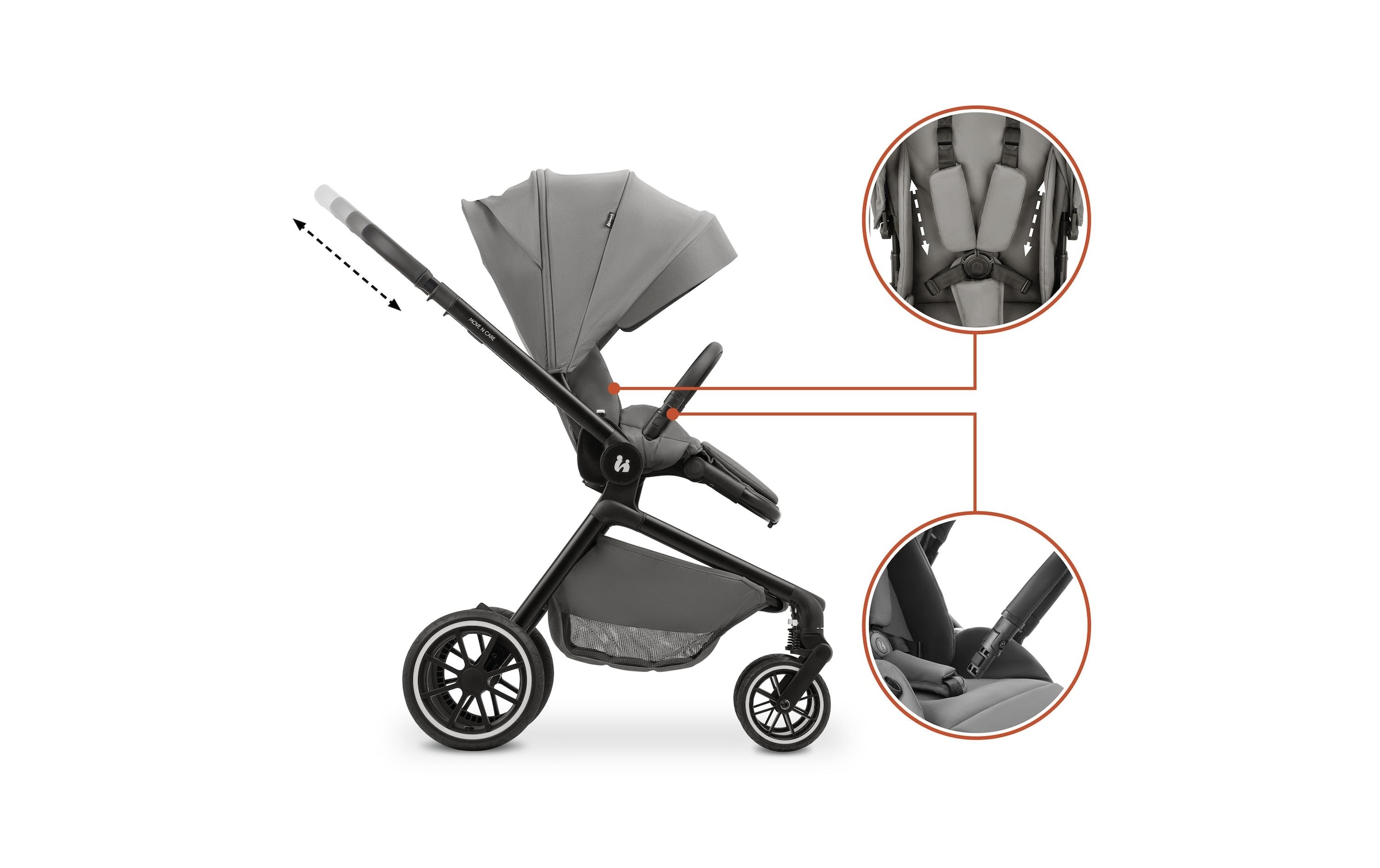 Hauck Kinder-Buggy »Move N Care« 22 kg