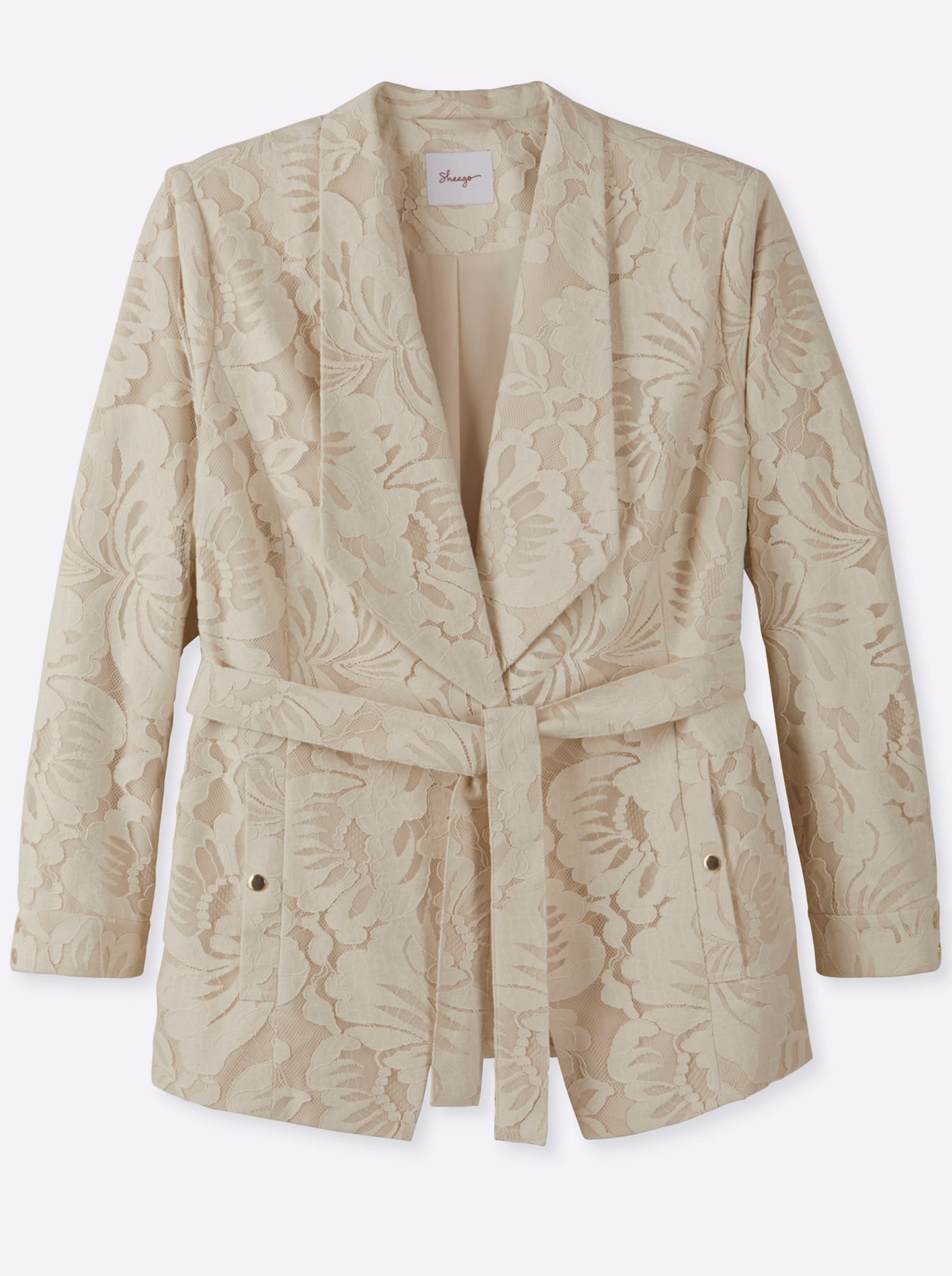 Sheego Veste courte sans capuche