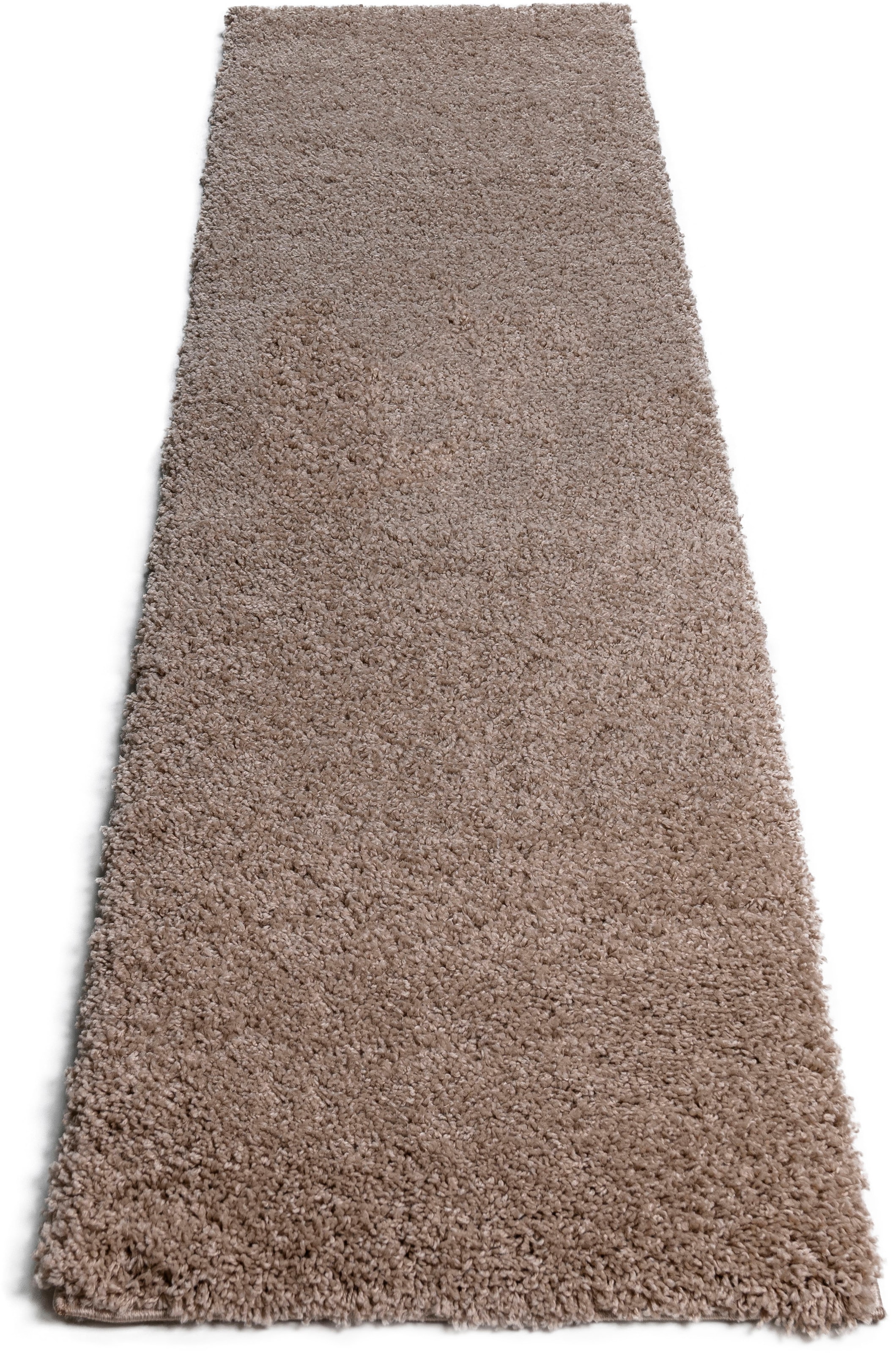 Bruno Banani Chemin de table »Shaggy Soft« Rectangulaire 30 mm Höhe Couloir, pont, tissé, uni, particulièrement doux