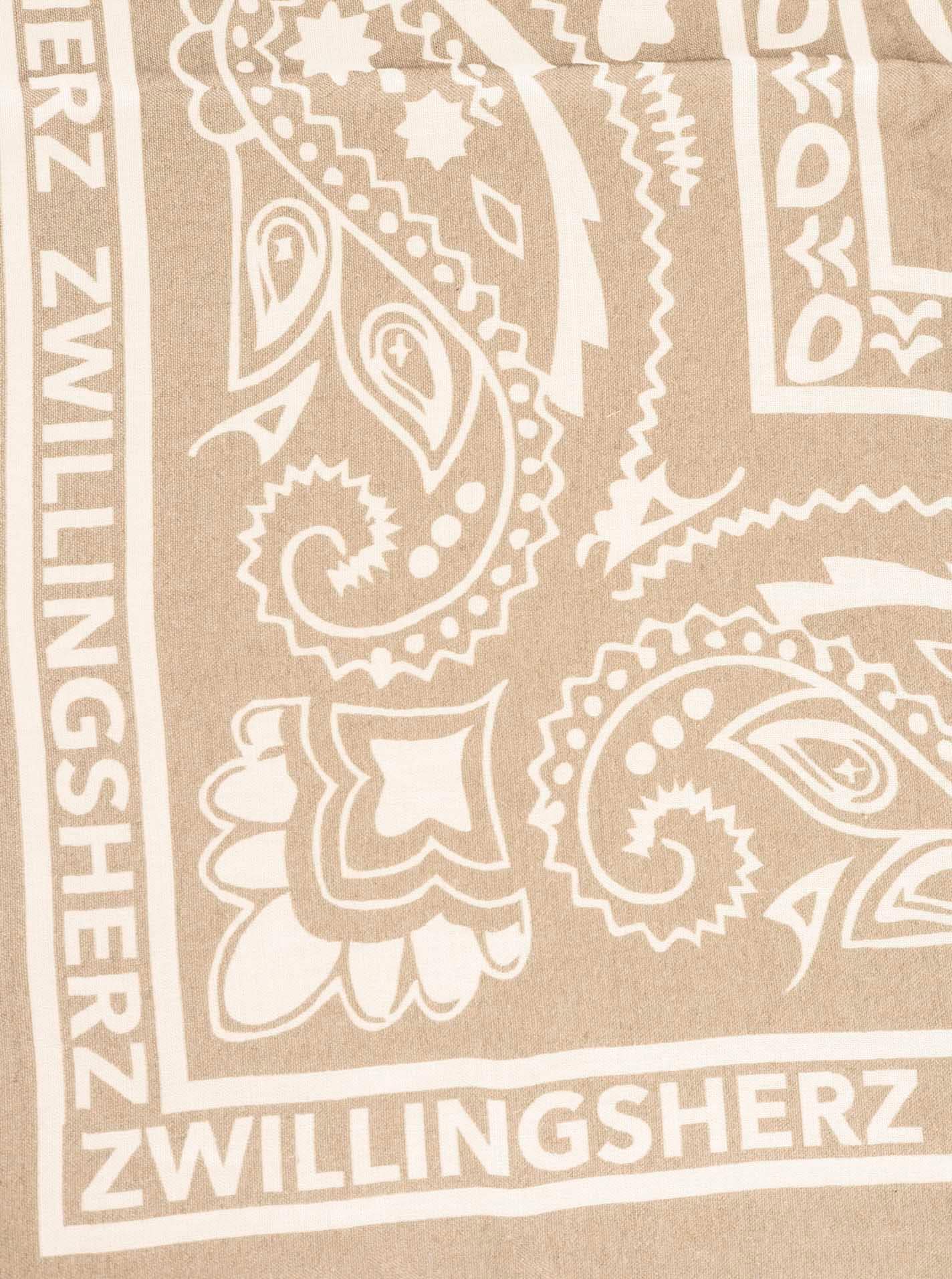Zwillingsherz Modetuch »"Paisley Pattern"« Paisley Muster, Fransenabschlüsse rundum, leichtes Material