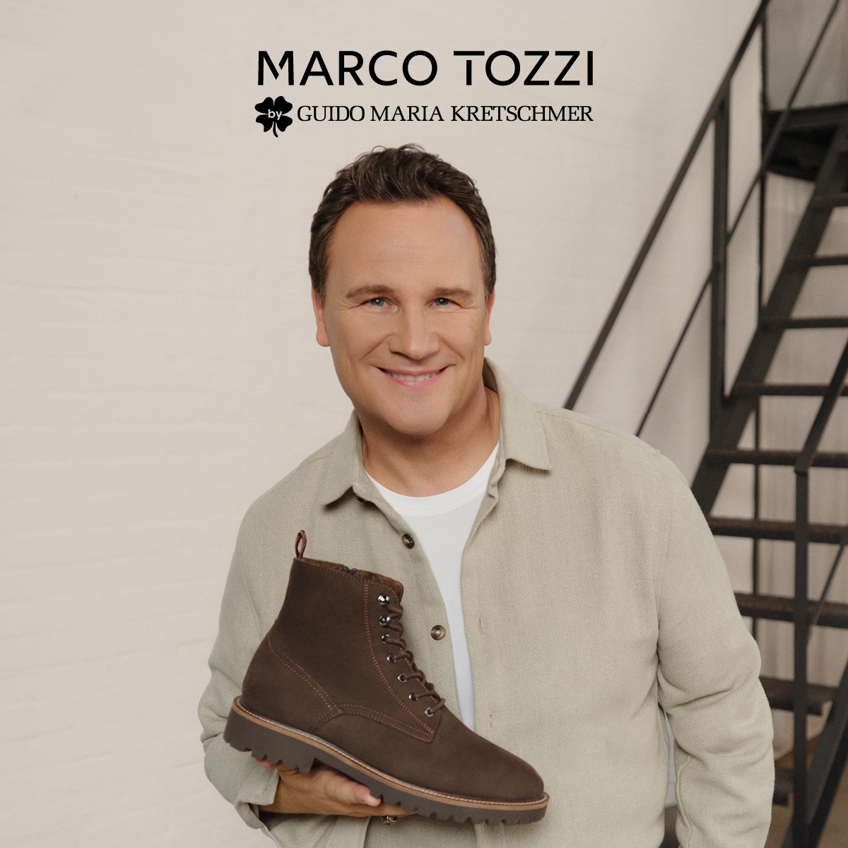MARCO TOZZI by GMK Bottines à lacets  talon bloc, bottine à lacets avec fermeture éclair intérieure pratique