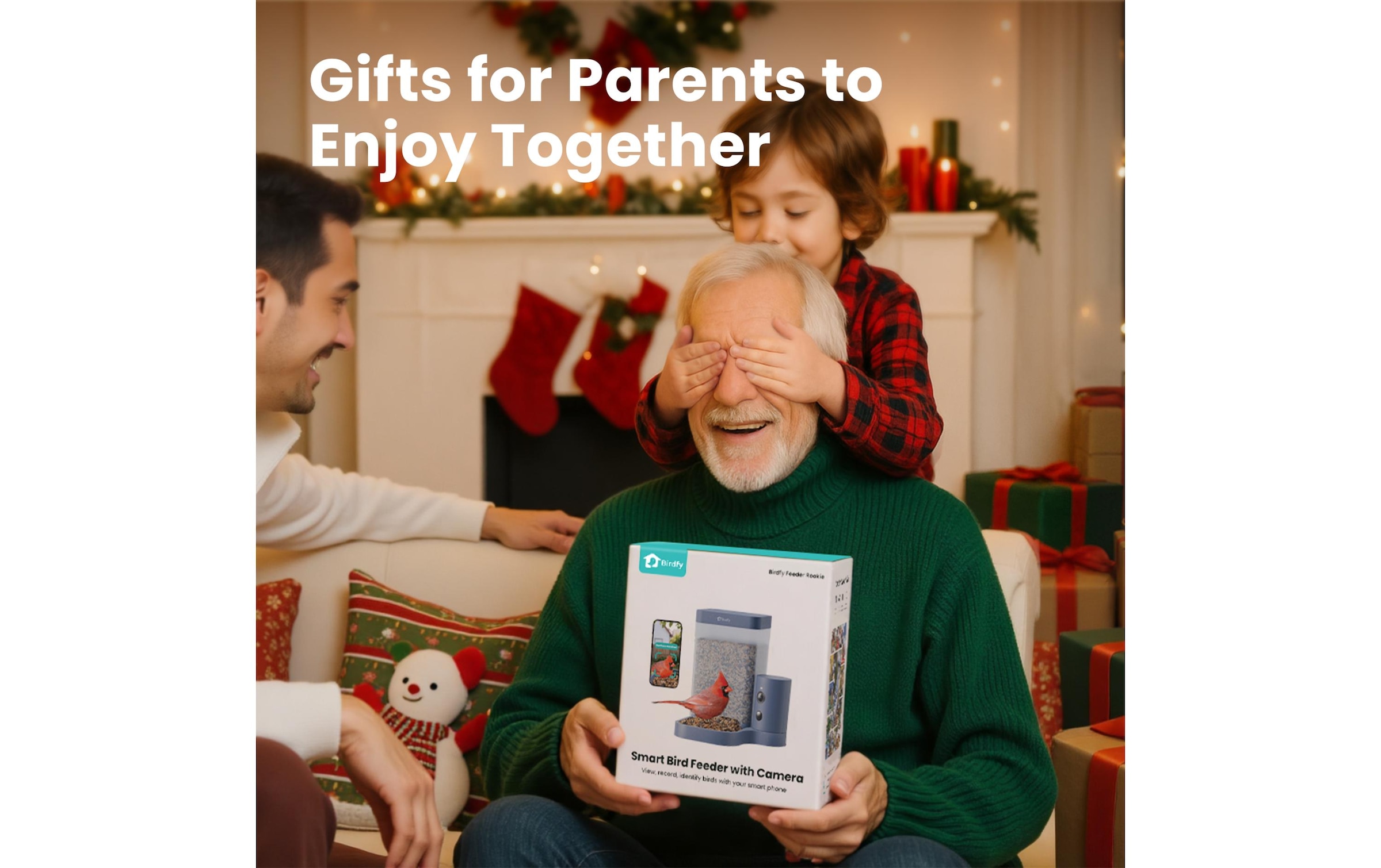   Vogelhaus »mit Kamera 60 fps 1080p« Smartes Vogelhaus mit HD Kamera mit AI Erkennung