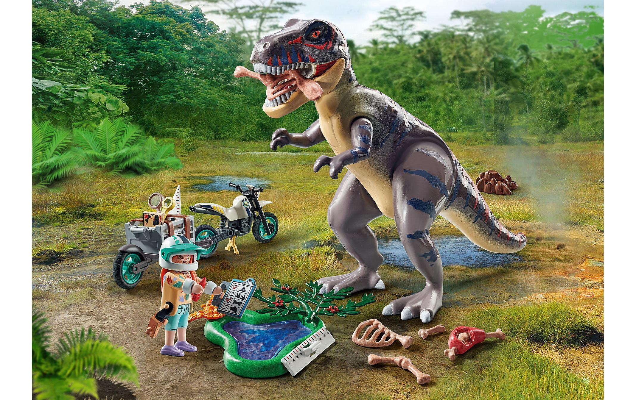 Playmobil® Briques de jeu »Dinos T-Rex-Spurensuche 71524«