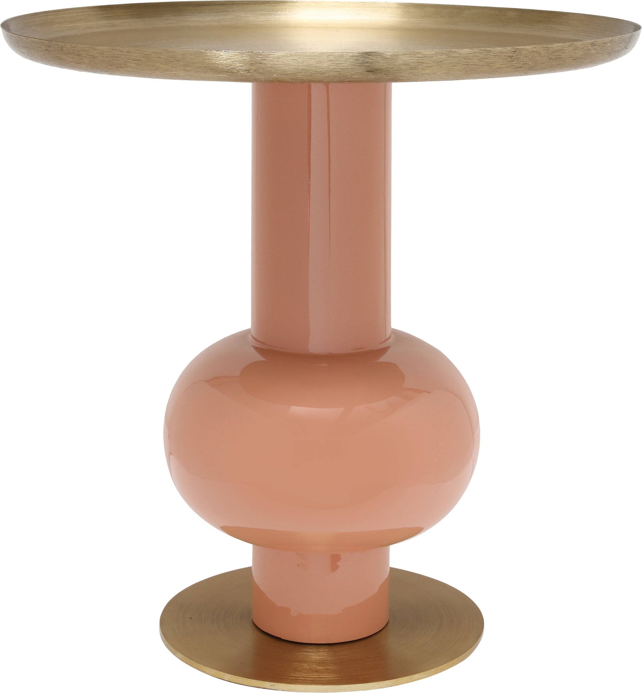 Kayoom Table d'appoint »Art Deco 2225, Beistelltisch aus Eisen, dekoratives Design« 1 cuis tlg. Handarbeit, lackierter Tisch mit Metalleffekten, dekorativ