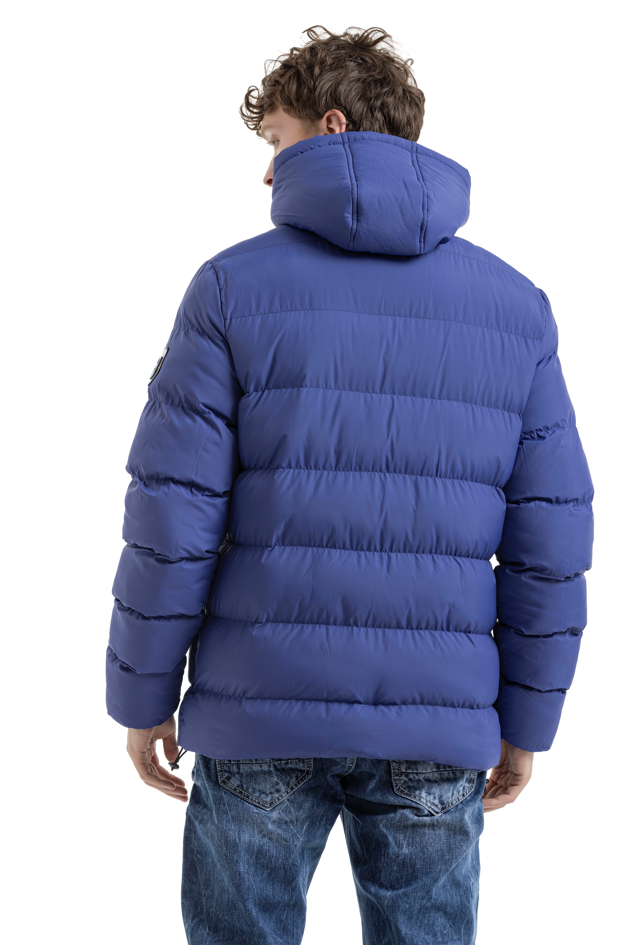 Cipo & Baxx Steppjacke mit Kapuze