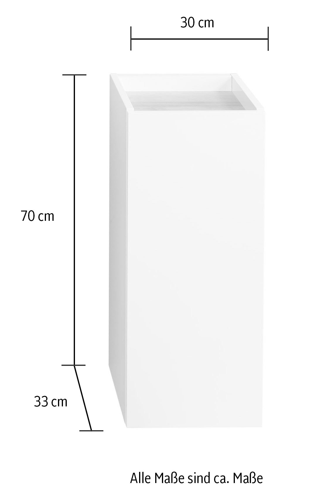 Saphir Ensemble de meubles de salle de bain »Quickset 947 3-teilig, Waschbeckenunterschrank mit Spiegel« 3 cuis tlg.