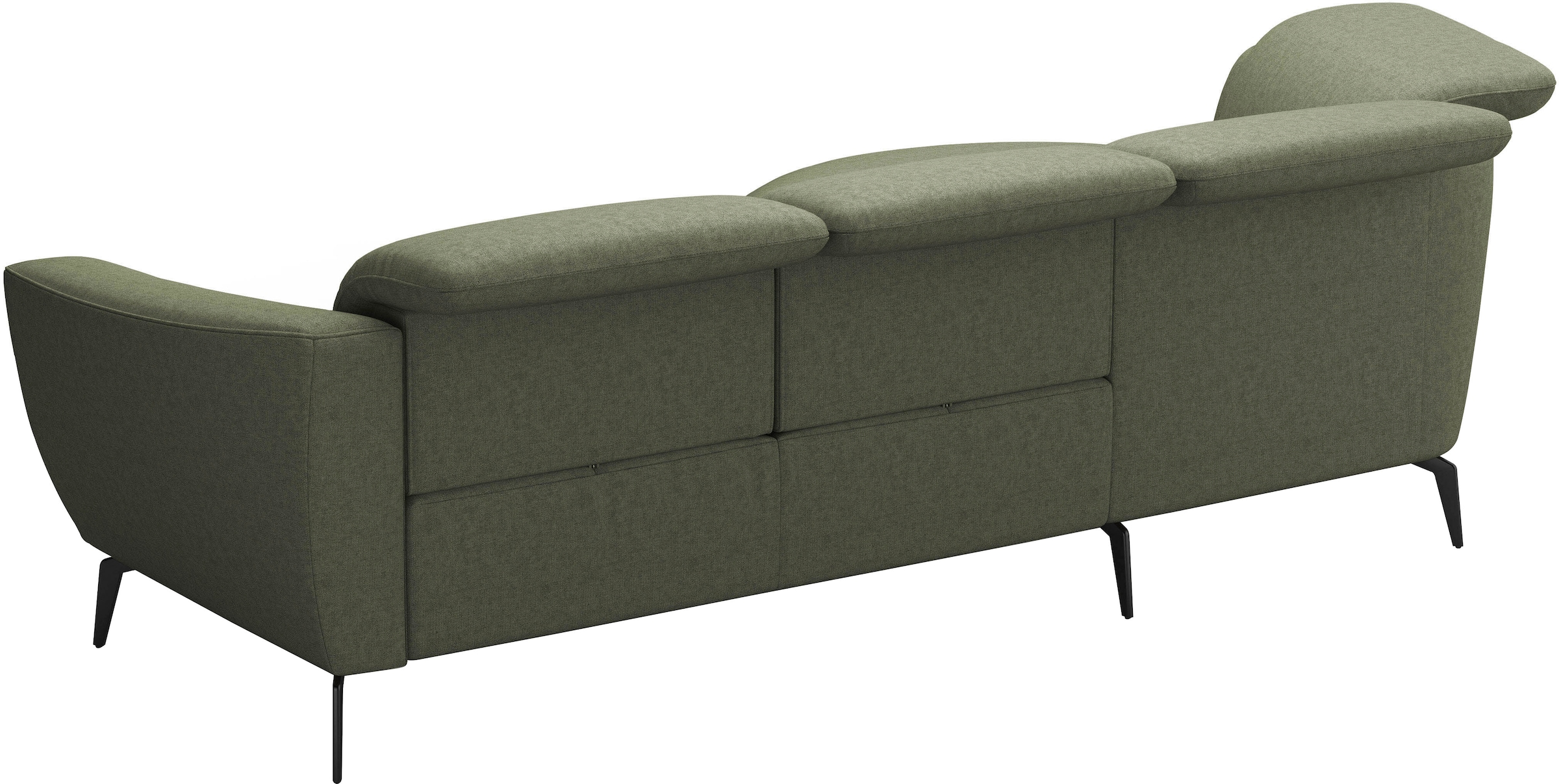 sit&more Canapé d'angle »Zoe« ink.Sitztiefenverstellung, wahlweise mit Kopfteilverstellung