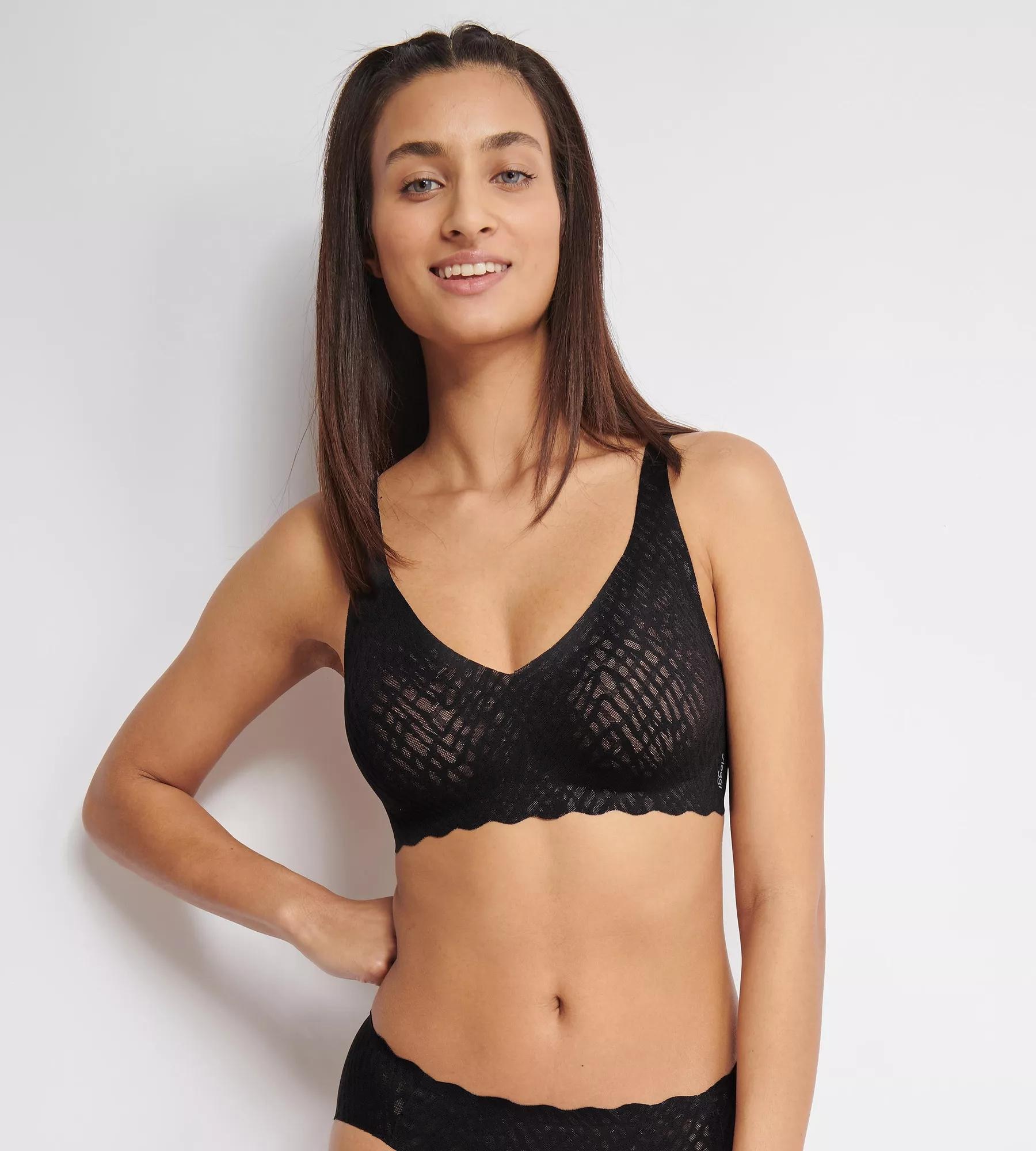 sloggi Soutien-gorge sans armatures »ZERO Feel Bliss« herausnehmbare atmungsaktive Pads, fester Halt, verstellbare Träger