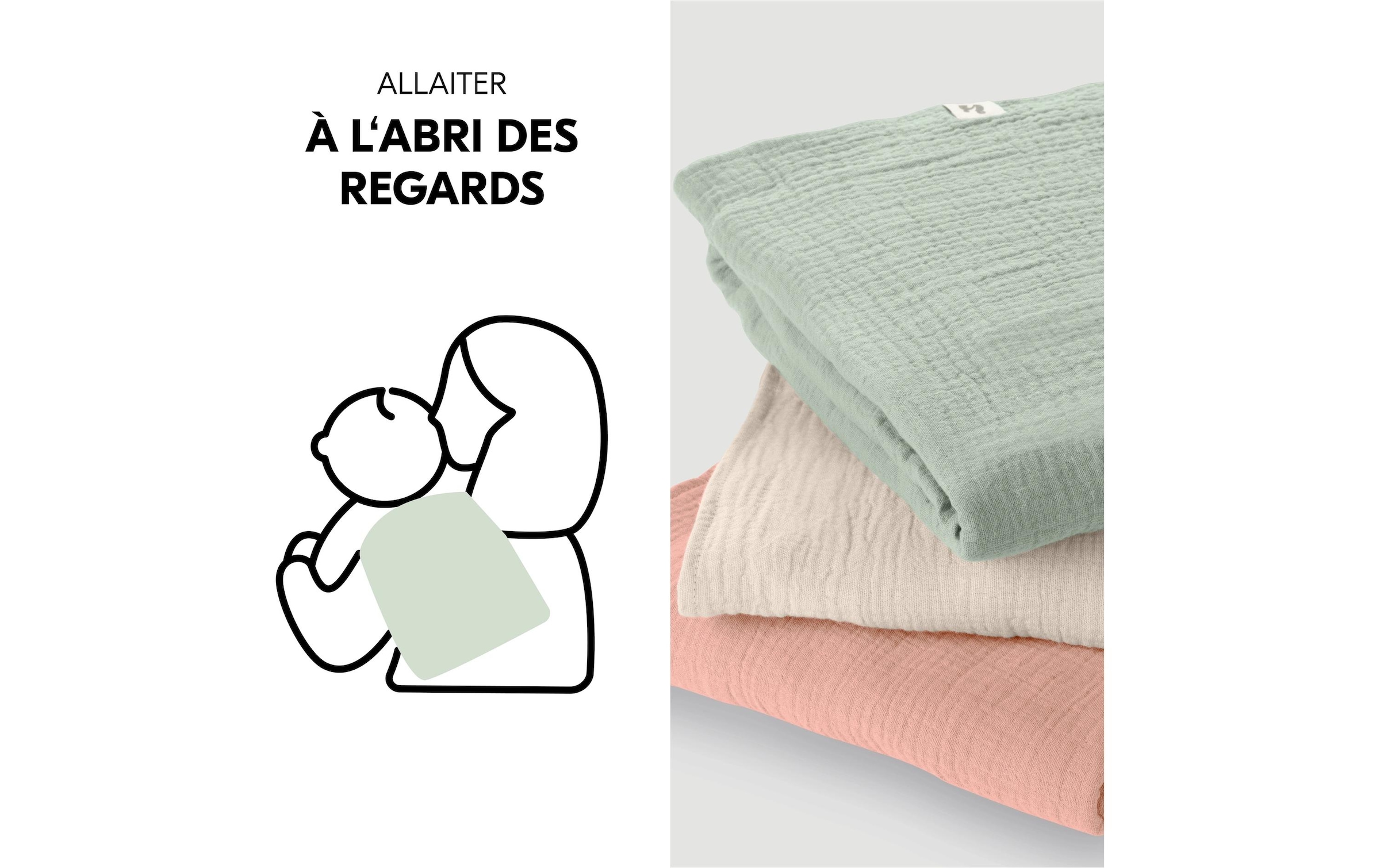 Hauck Schnuffeltuch »Cuddle N Clean 3Set Sage-Beige-Cork« 3 tlg.