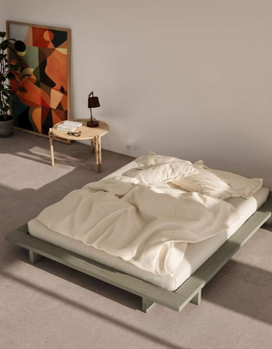Karup Design Lit futon »Bettgestell JAPAN BED Futonbett aus FSC®-zertifiziertem Massivholz« Mit Lattenrost,  zeitlos, bequem & in mehreren Farben und Grössen erhältlich