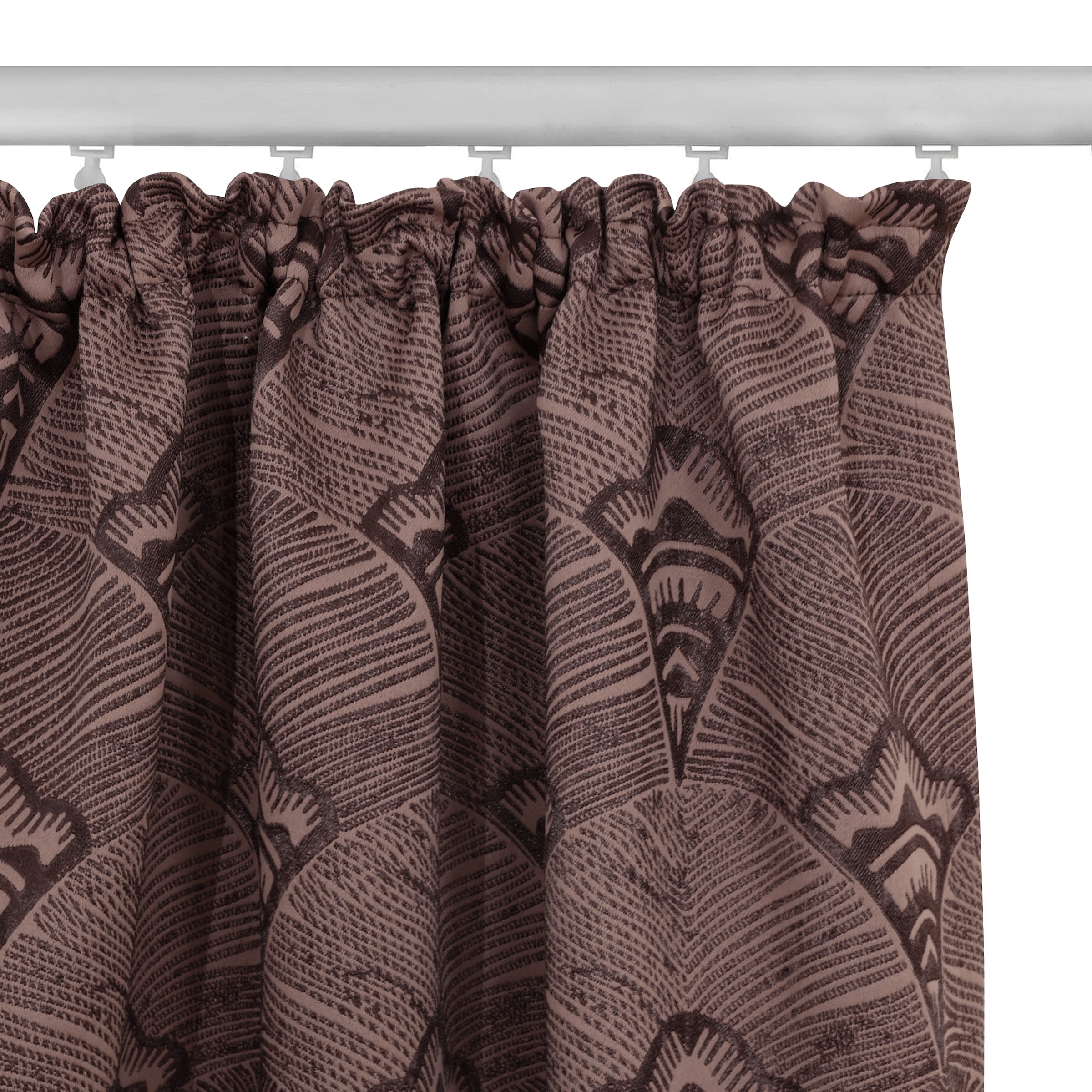 Bruno Banani Verdunkelungsvorhang »Alessio, 1 Stück, blickdicht, pflegeleicht, modern« Kräuselband 1 Stk. tlg. Elegantes Muster, Jacquard, verdunkelnder Stoff, blickdicht ,modern