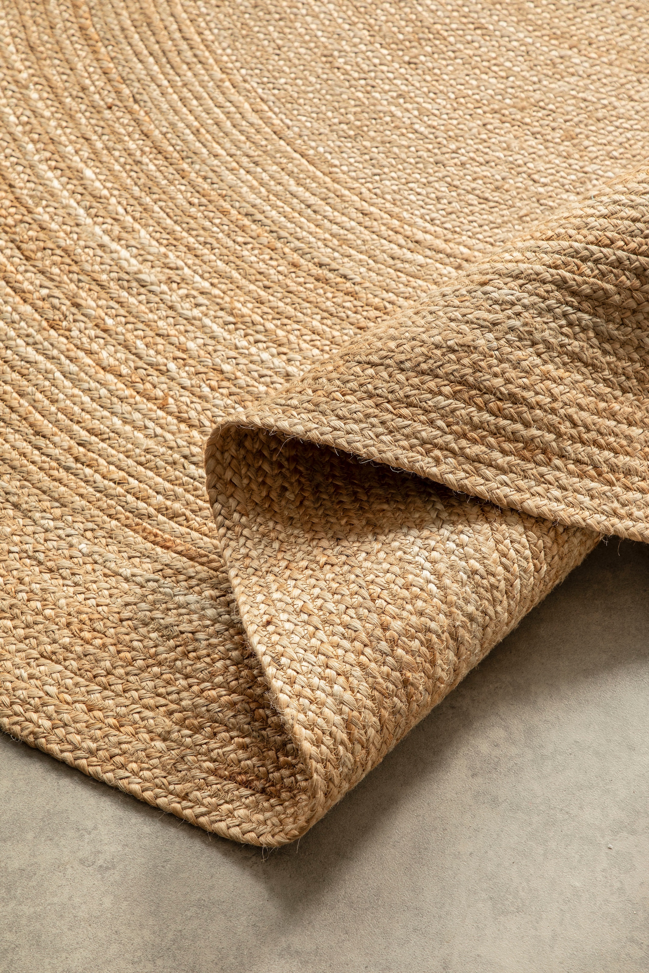 HANSE Home Teppich »Rangpur Juteteppich, auch in oval« rund 10 mm Höhe Handgewebt, 100% Jute , Natur, Wohnzimmer, Flur, Boho, Skandi