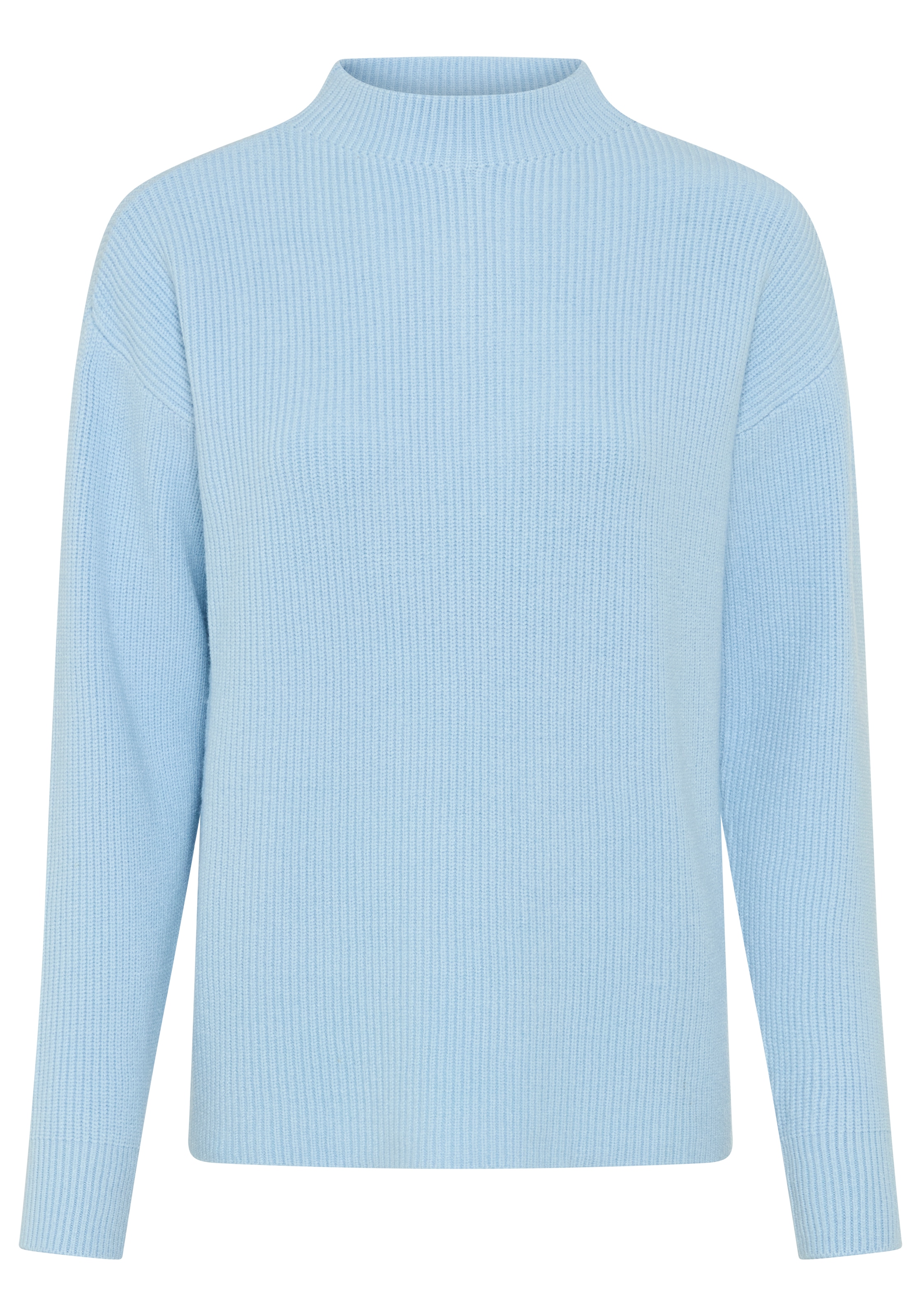 Laura Scott Strickpullover »mit Stehkragen mit hüftlanger Passform« aus weicher Viskosemischung