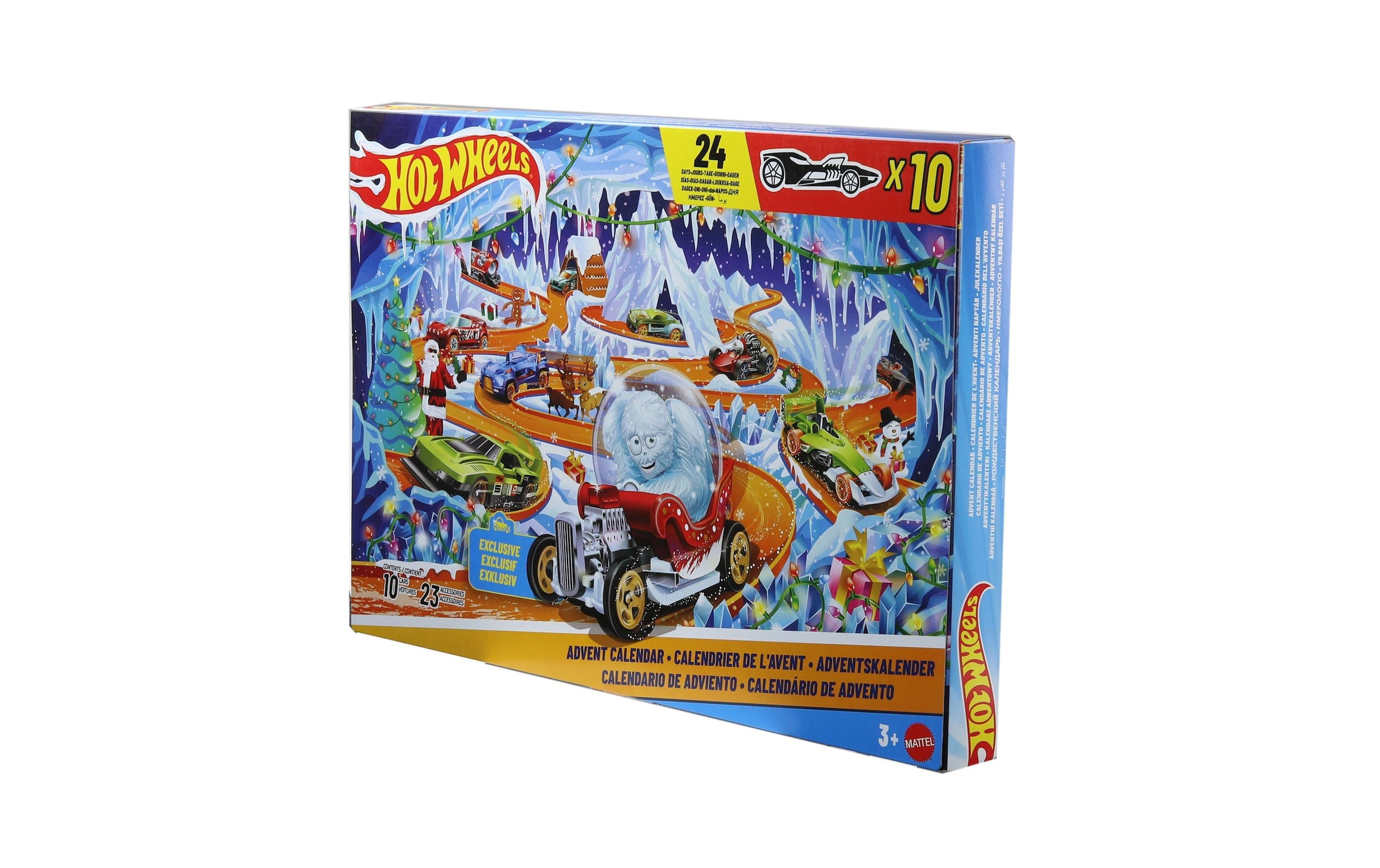 Hot Wheels Adventskalender »Adventskalender 2026 im Massstab 1:64«