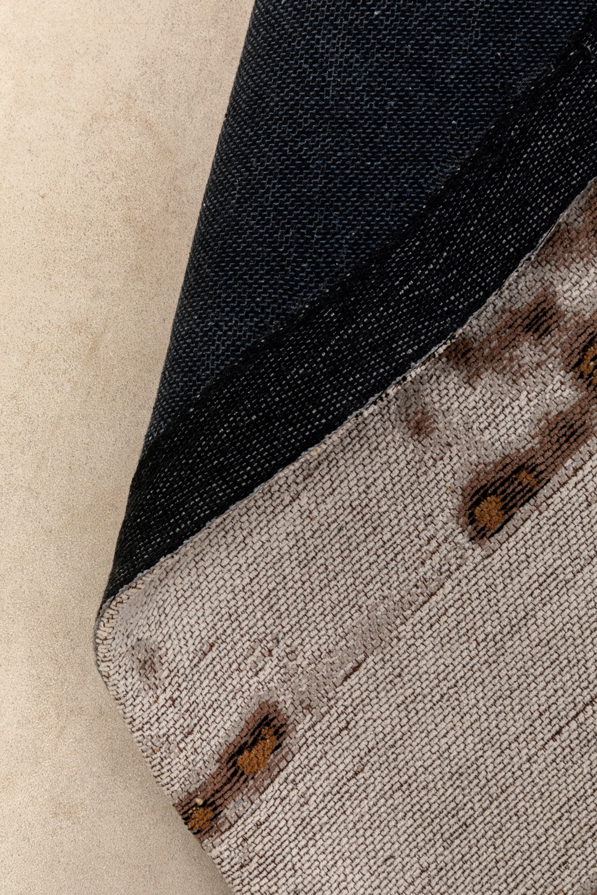 Kare Design Teppich »Abstract Grey Line« rund 1 mm Höhe rechteckig oder rund