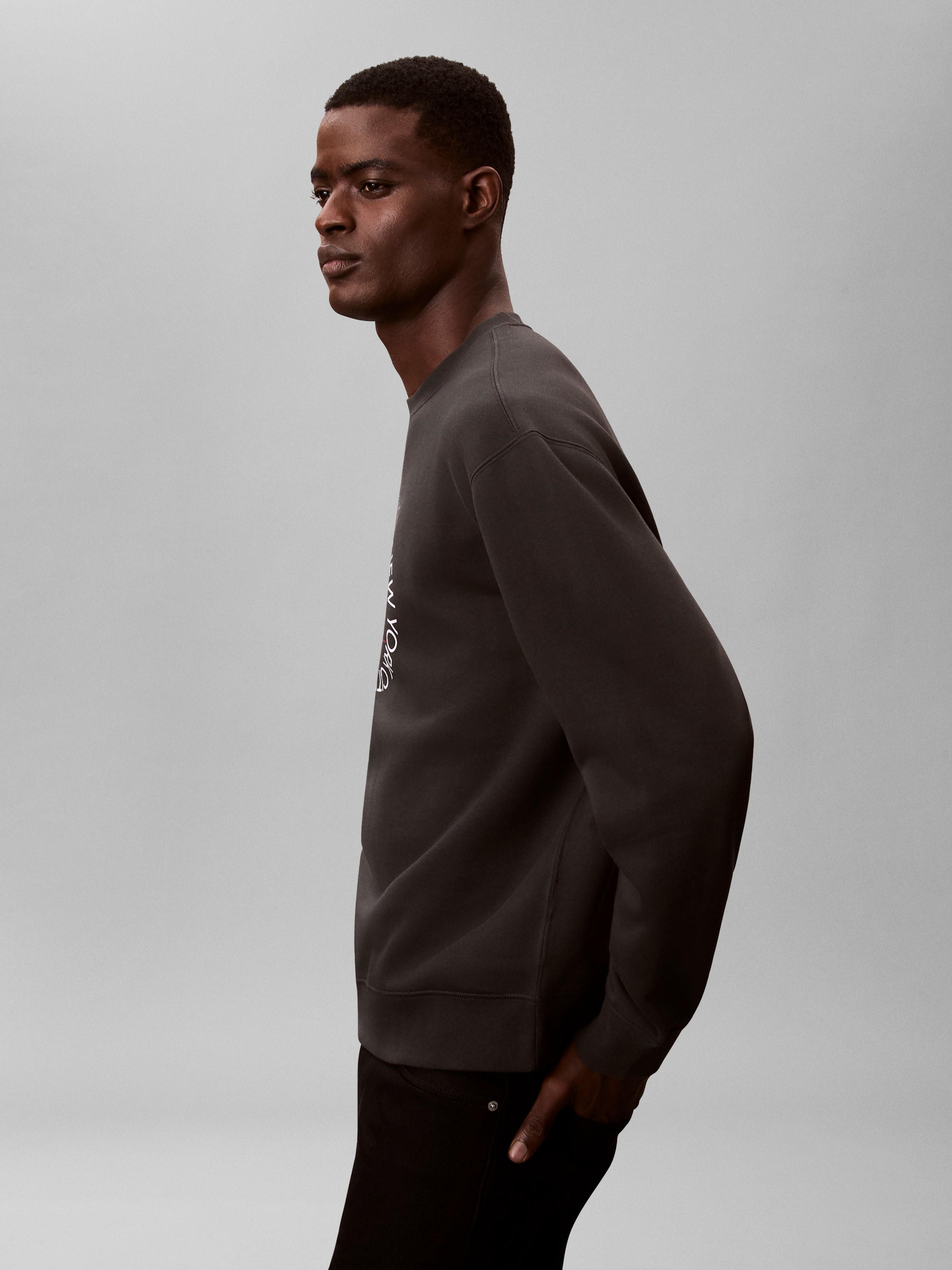 Calvin Klein Jeans Sweatshirt , Regular fit mit Rundhalsausschnitt
