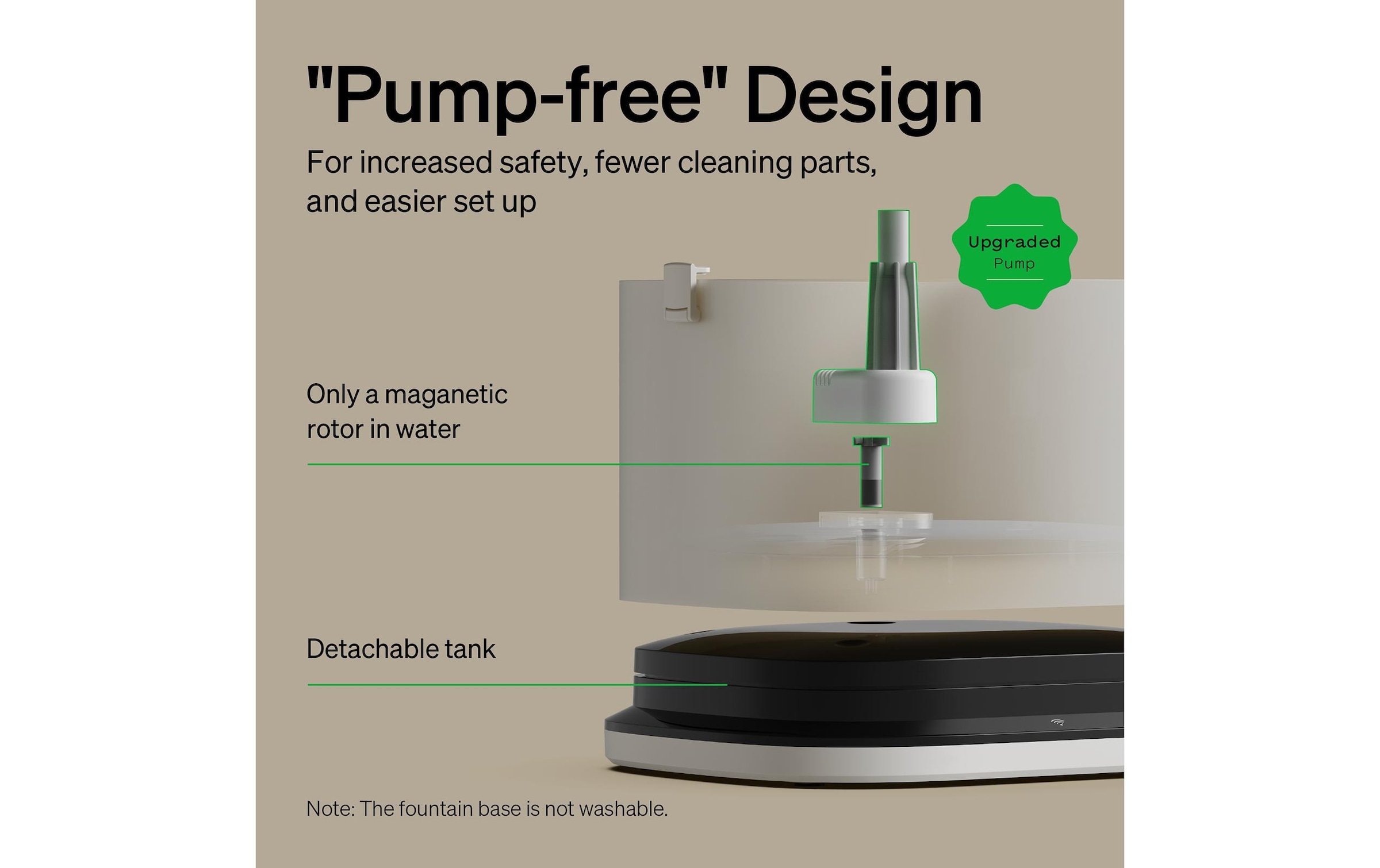   Trinkbrunnen »Petlibro Dockstream RFID Smart Fountain 3 l« Automatischer Trinkbrunnen