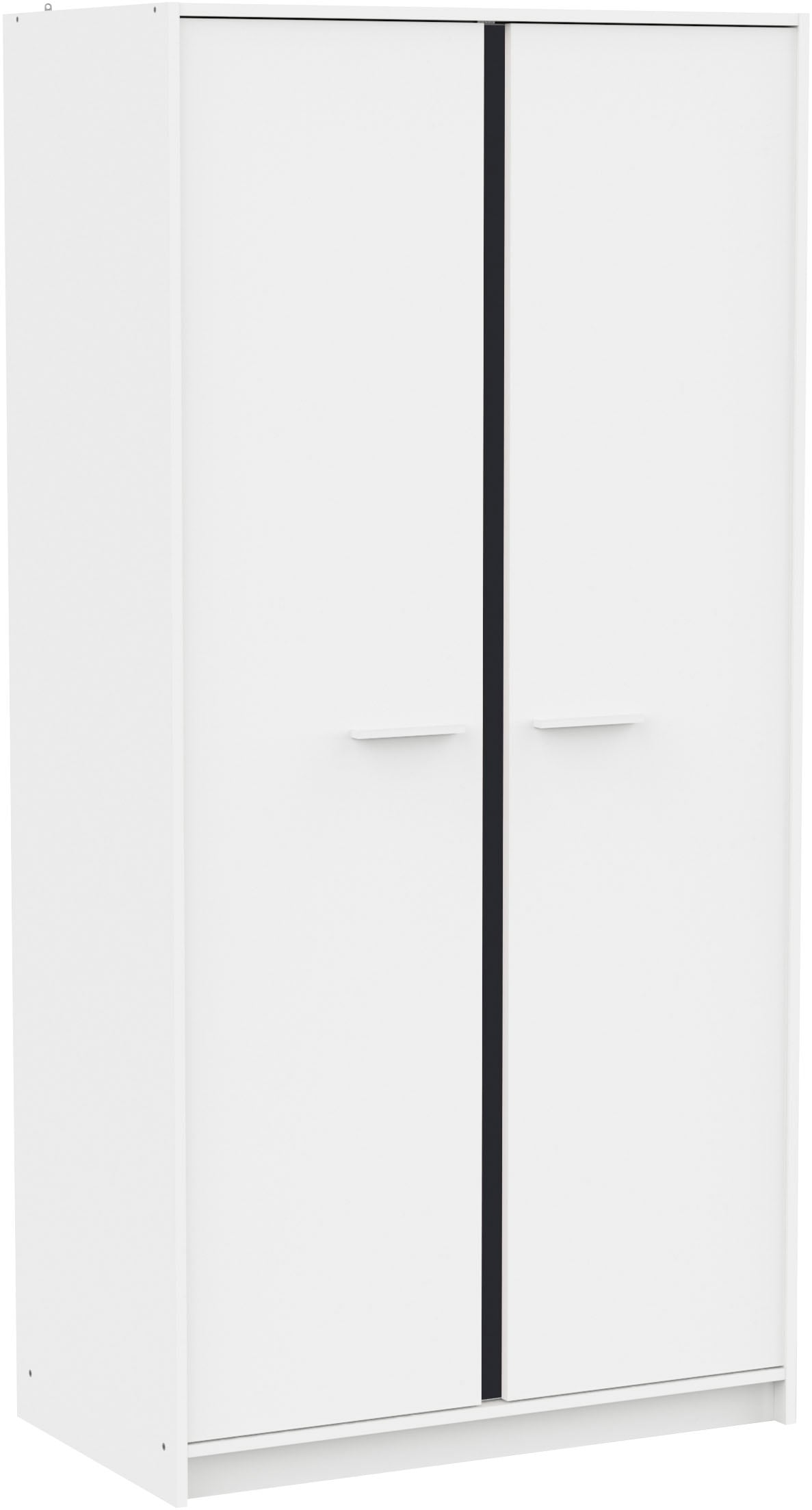 Demeyere GROUP Armoire pour enfants »REVERSO, mit rosa oder dunklem Kontrast durch drehbare Paneele« L/H/P env. 88,5/181/50 cm,  2 tringles à vêtements, 3 étagères, Made in France