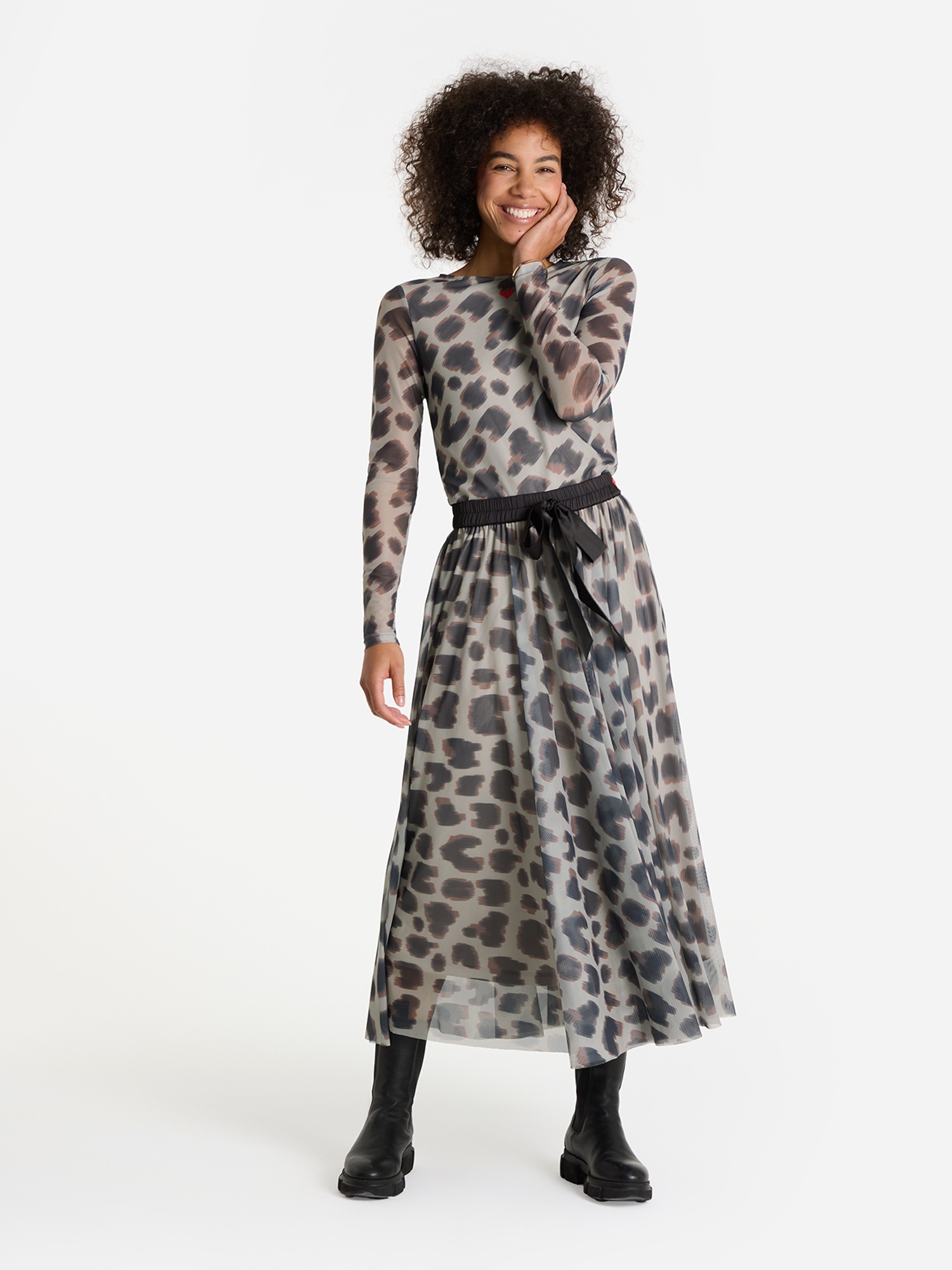 Lieblingsstück Midirock »RebiaL« in Mesh-Optik