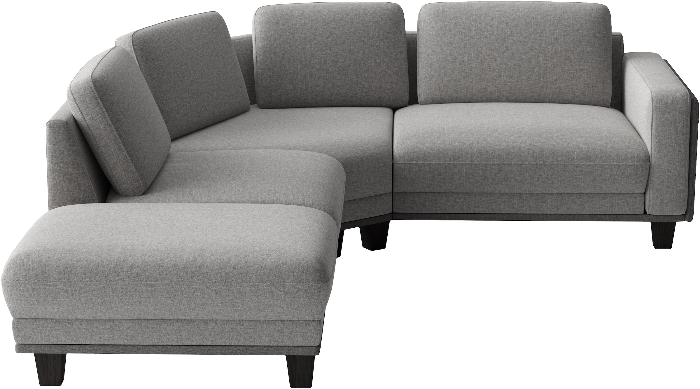 sit&more Ecksofa »Concept« Modernes Sofa in drei Fussfarben zur Auswahl